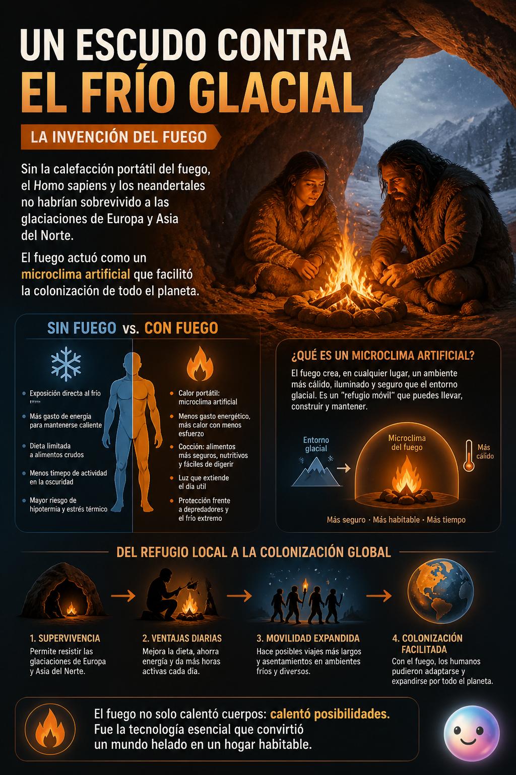 Un escudo contra el frío glacial