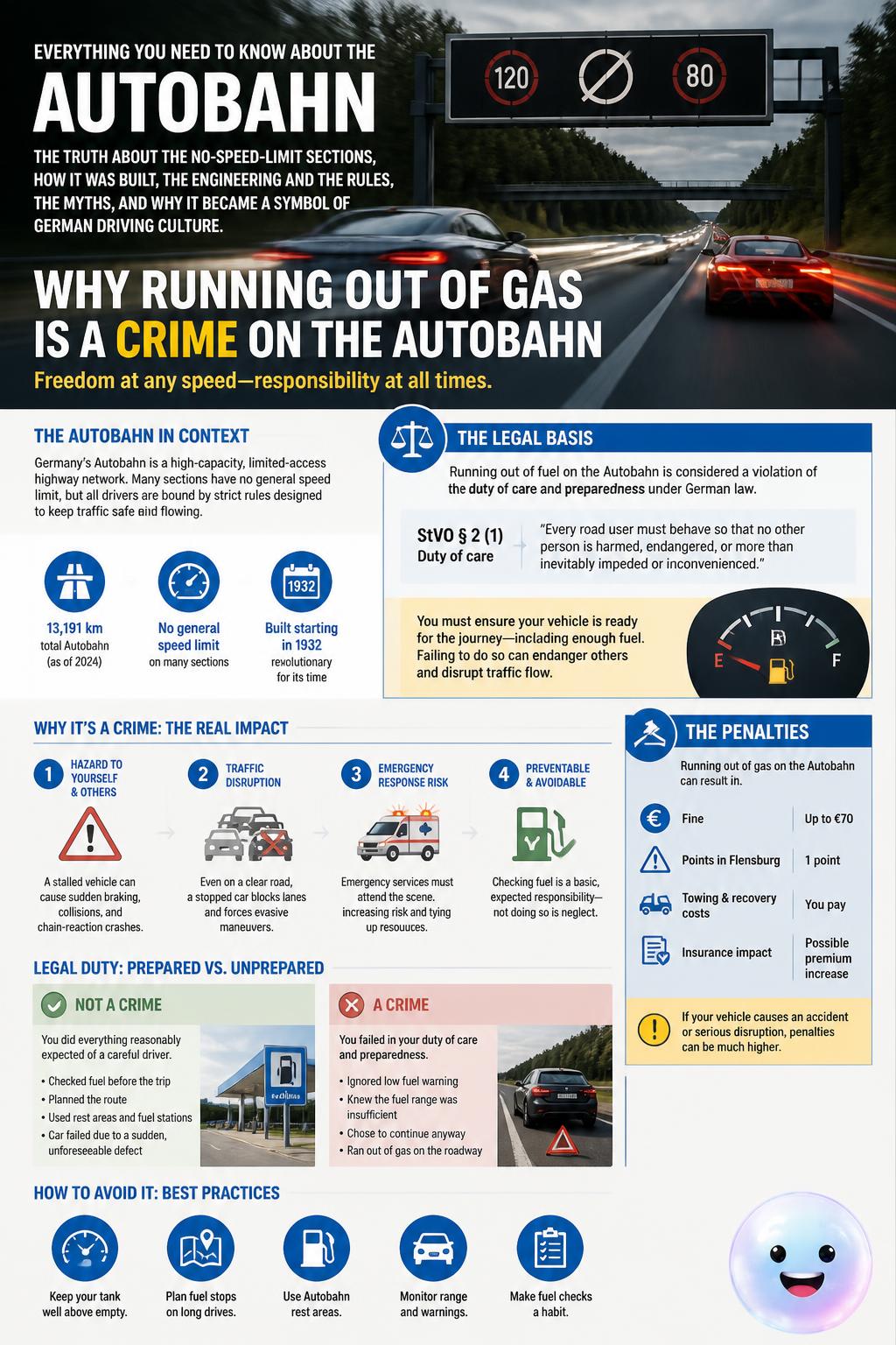Why running out of gas is a crime