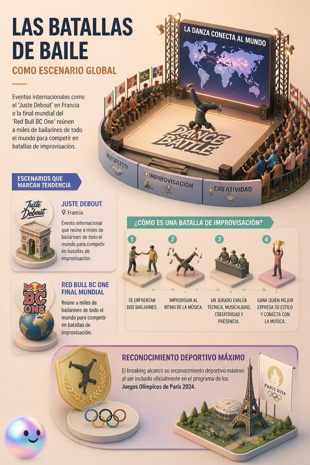Las batallas de baile como escenario global