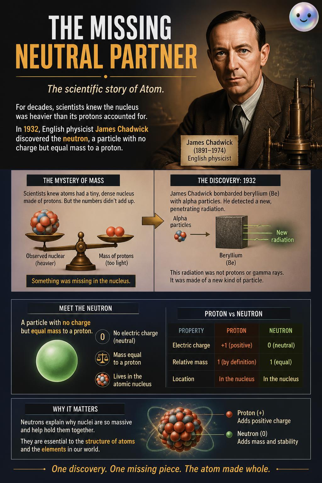 The missing neutral partner