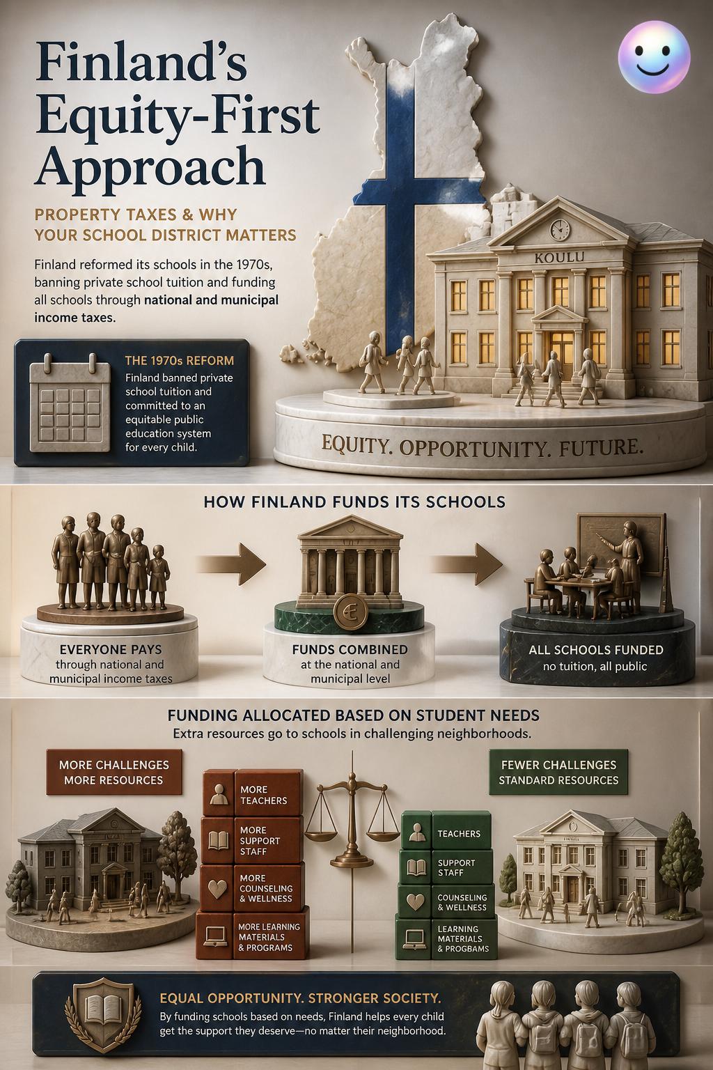 Finland's equity-first approach