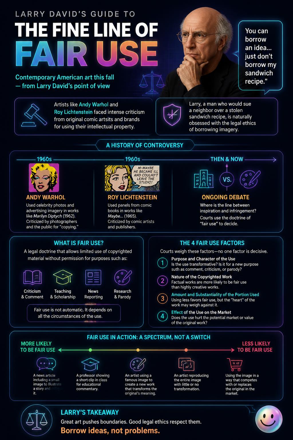 The fine line of fair use