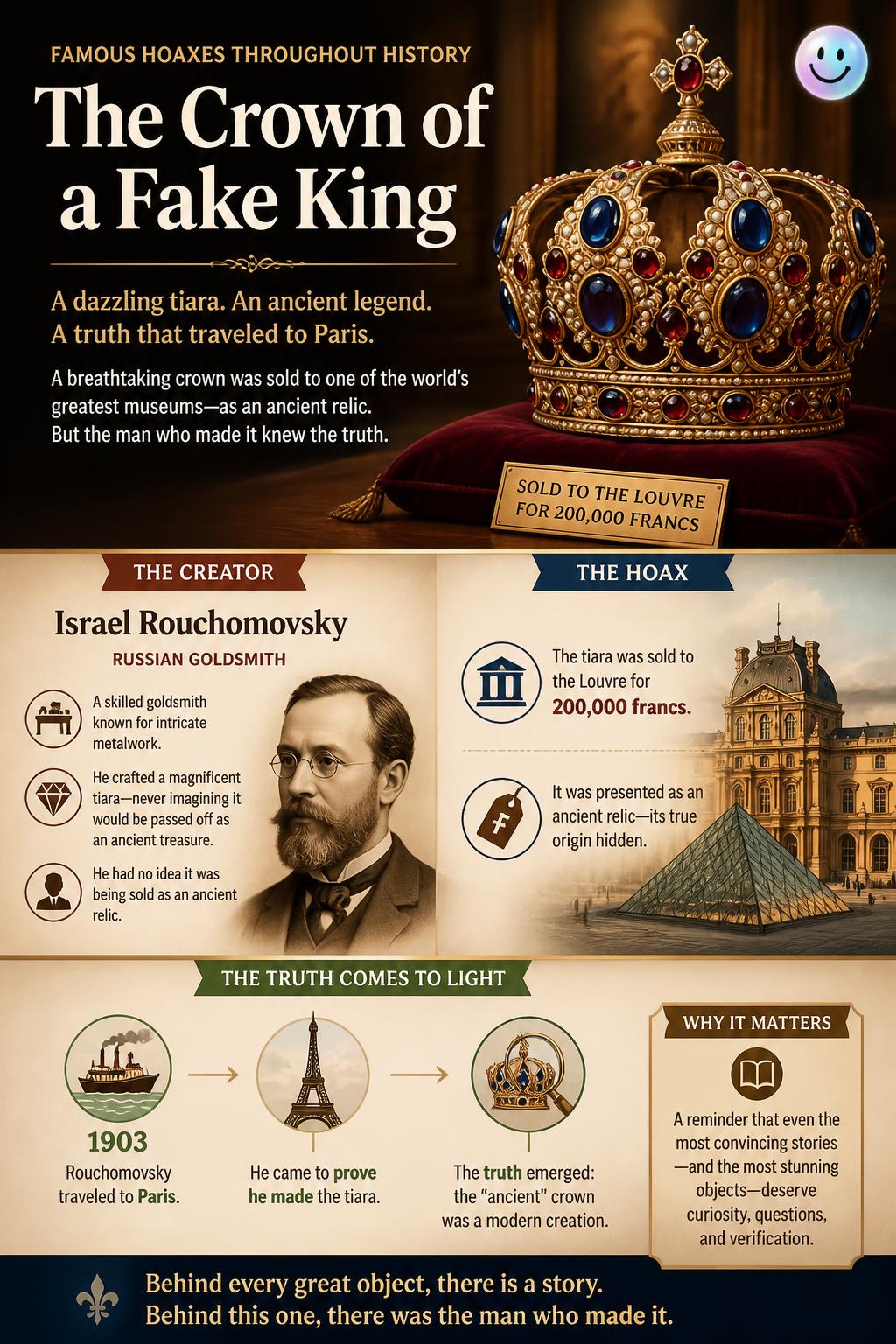 The crown of a fake king