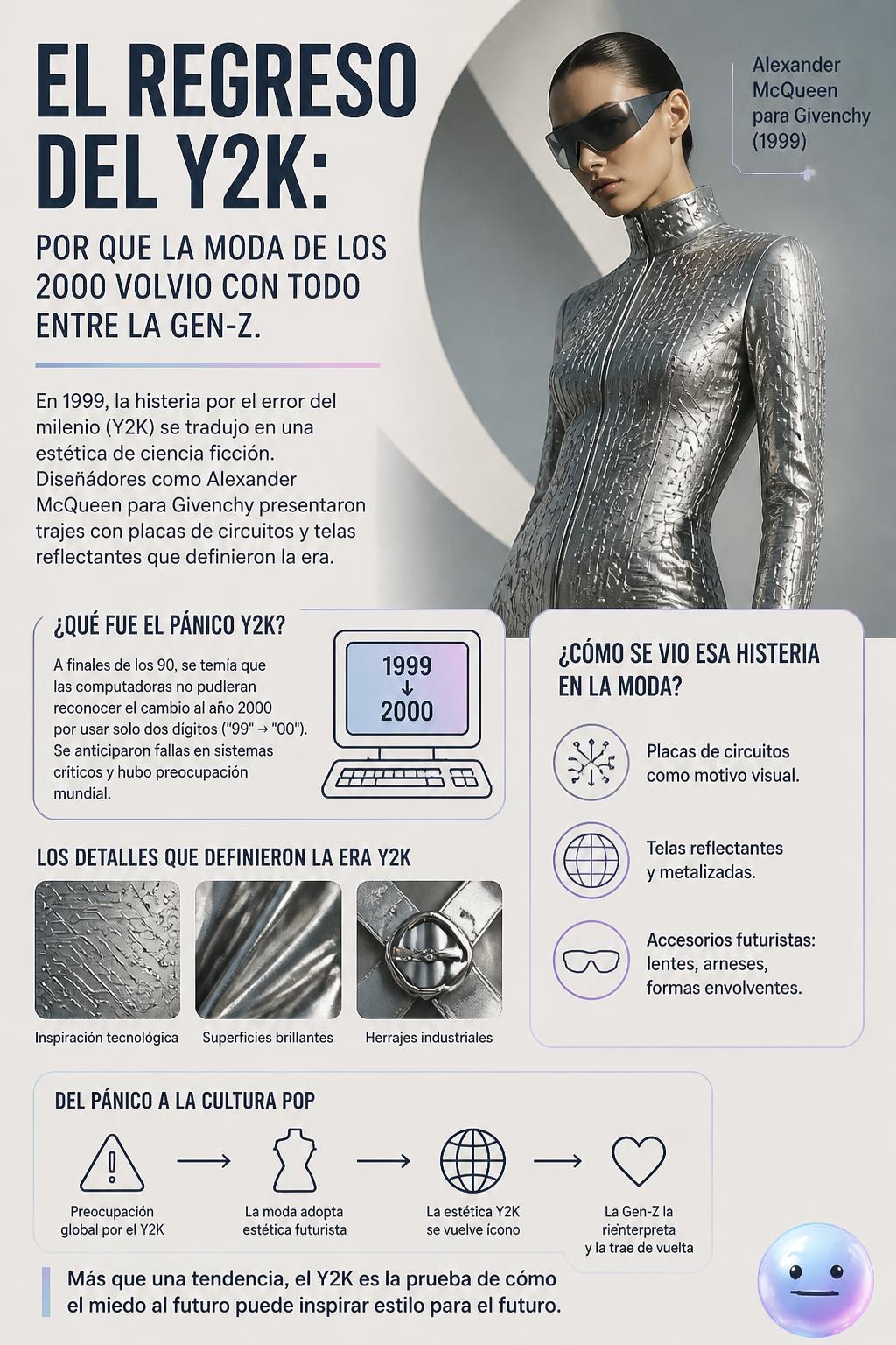 El pánico del año 2000 y el diseño futurista