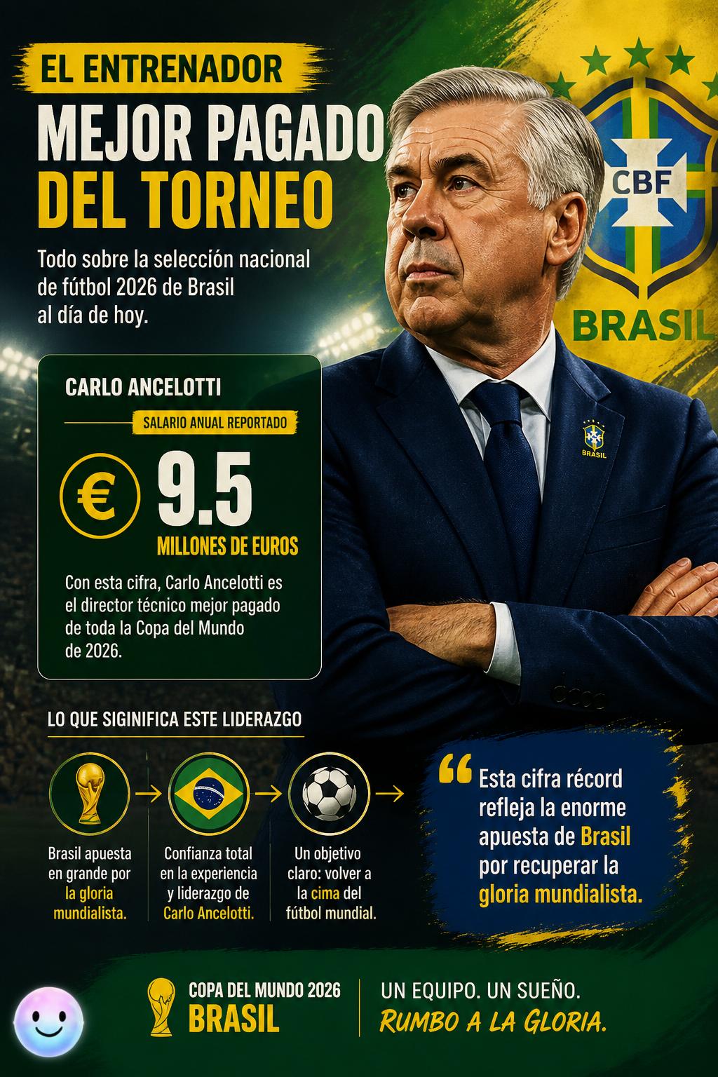 El entrenador mejor pagado del torneo