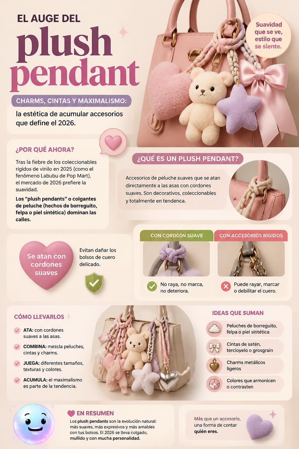 El auge del plush pendant