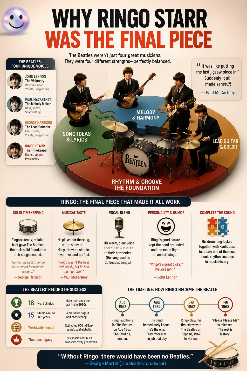 Why Ringo Starr was the final piece