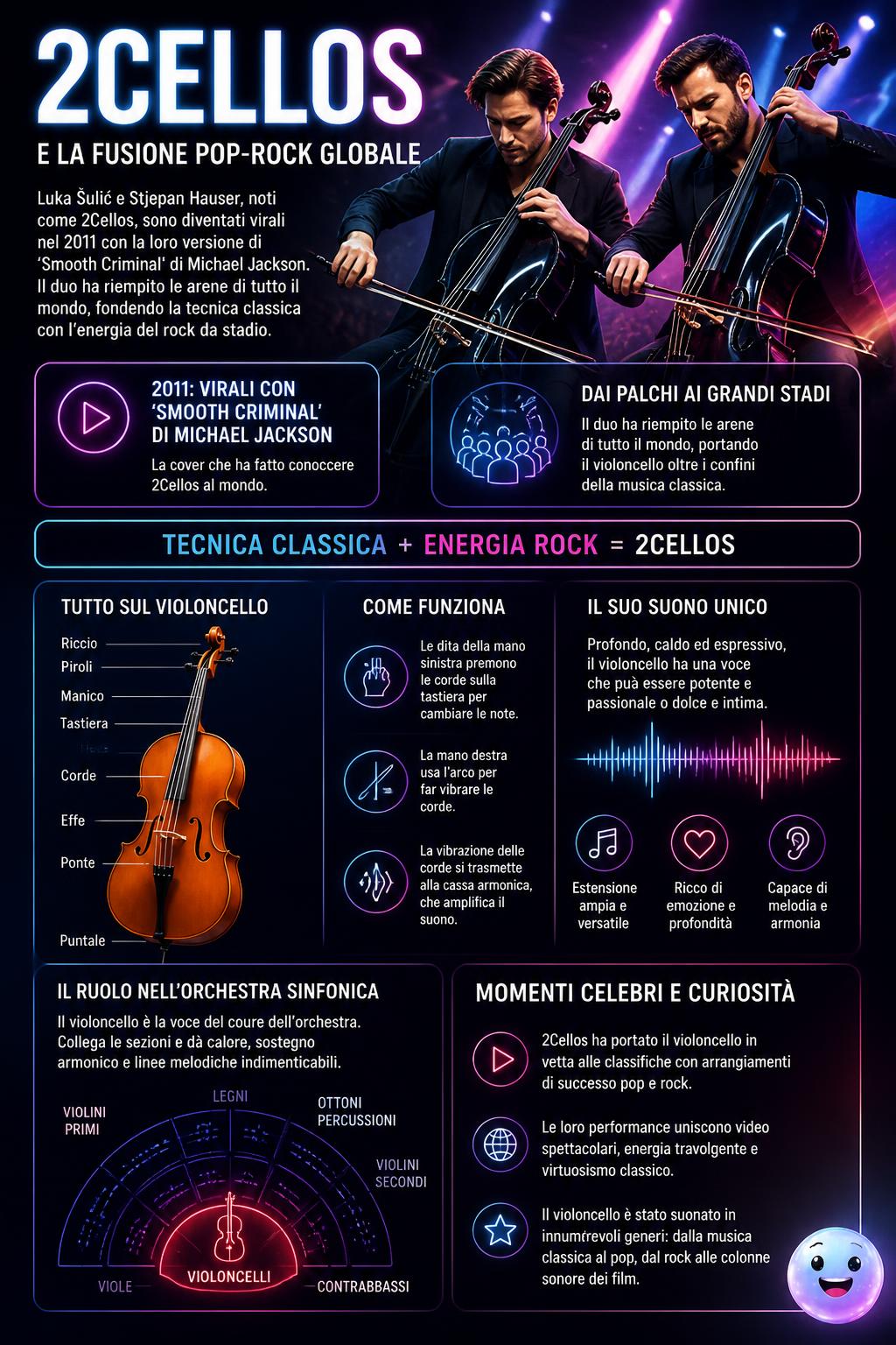I 2Cellos e la fusione pop-rock globale