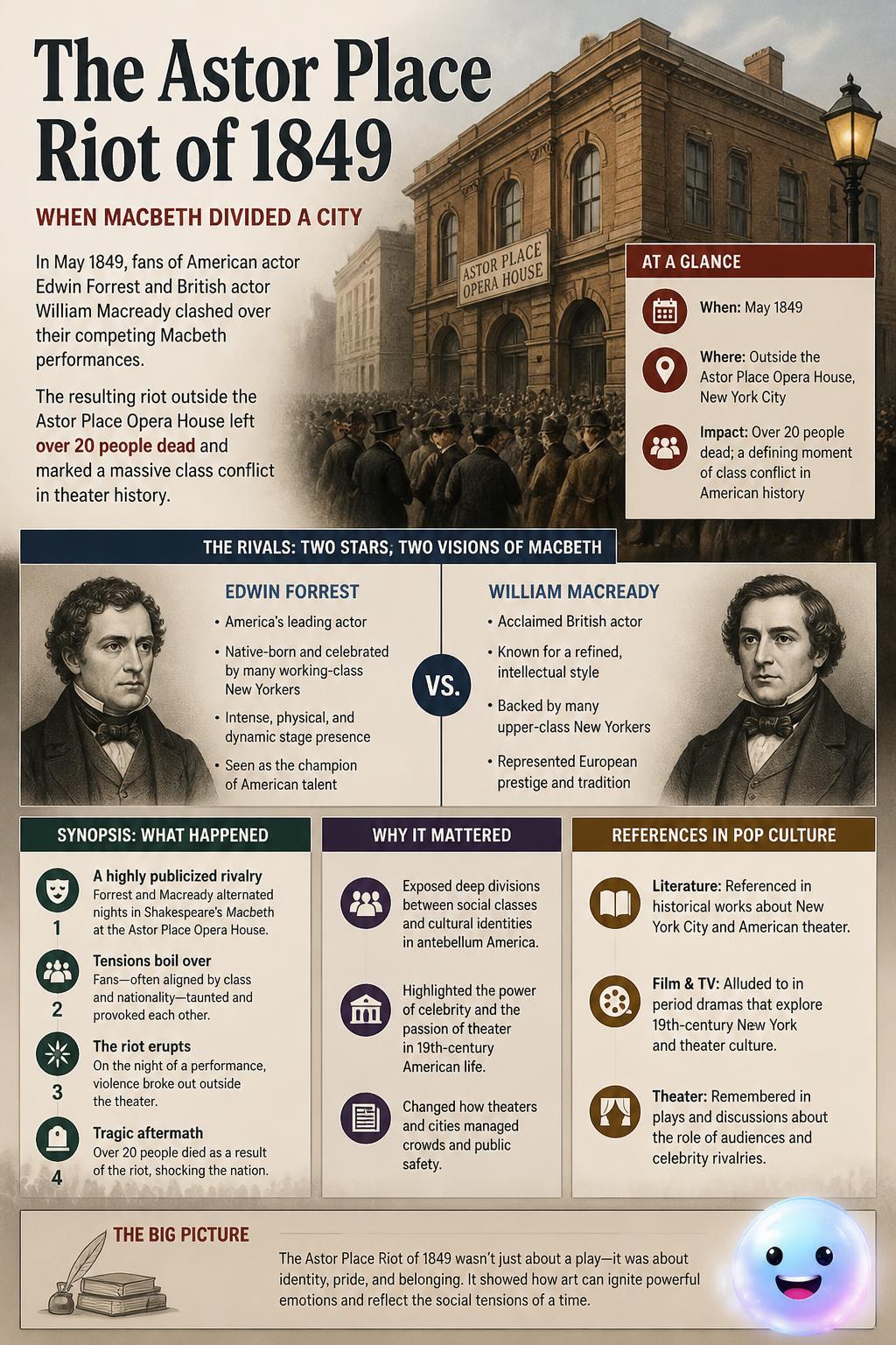 The Astor Place Riot of 1849