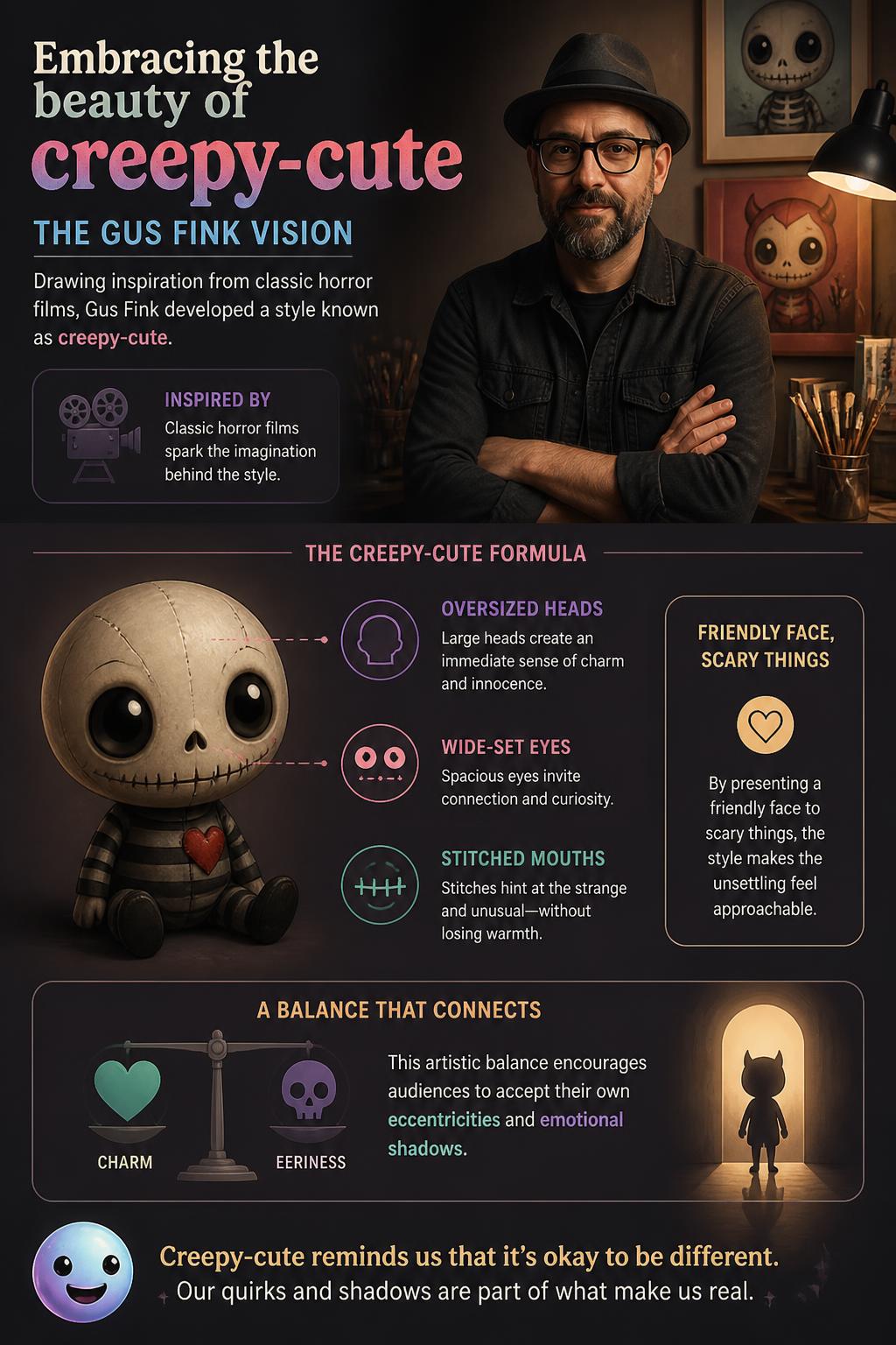 Embracing the beauty of creepy-cute