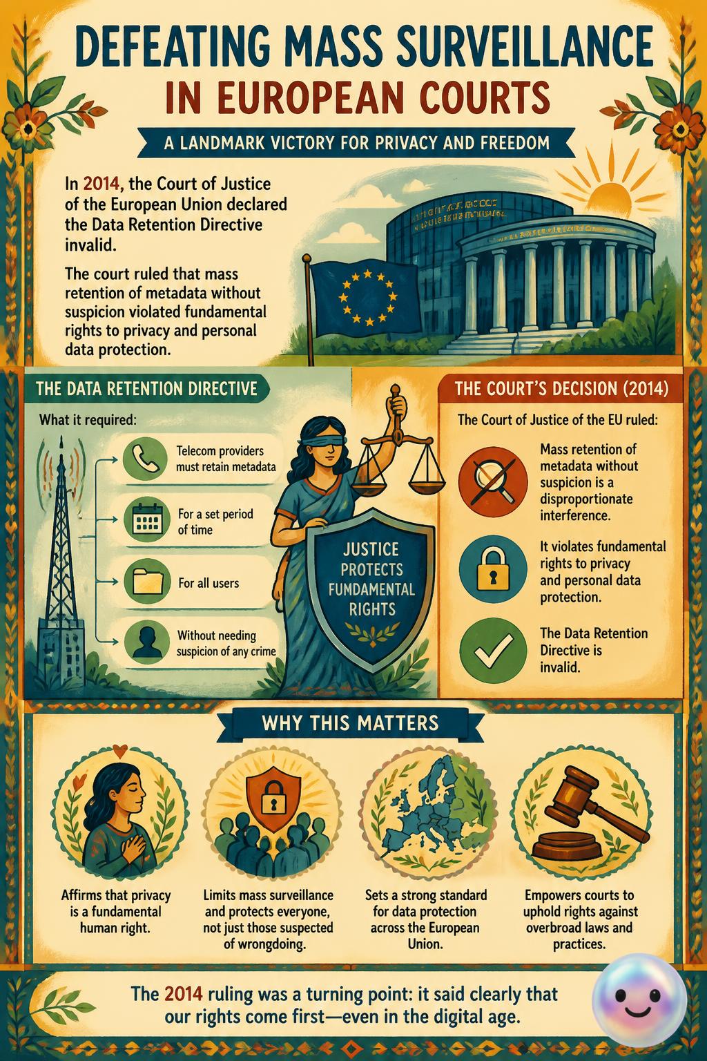Defeating mass surveillance in European courts