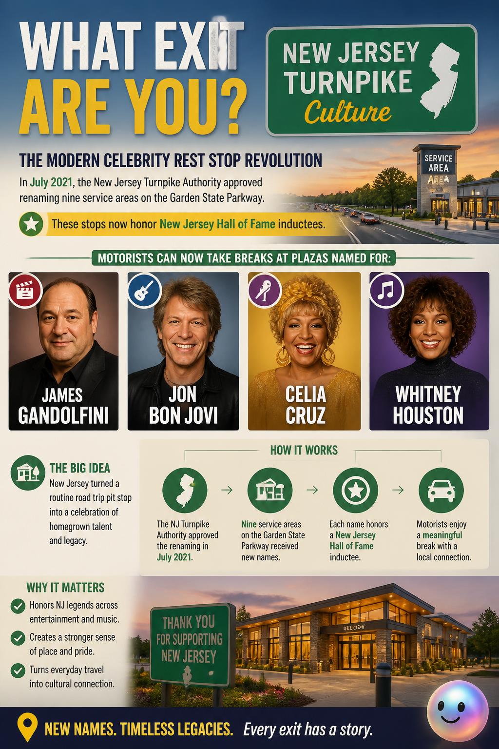 The modern celebrity rest stop revolution