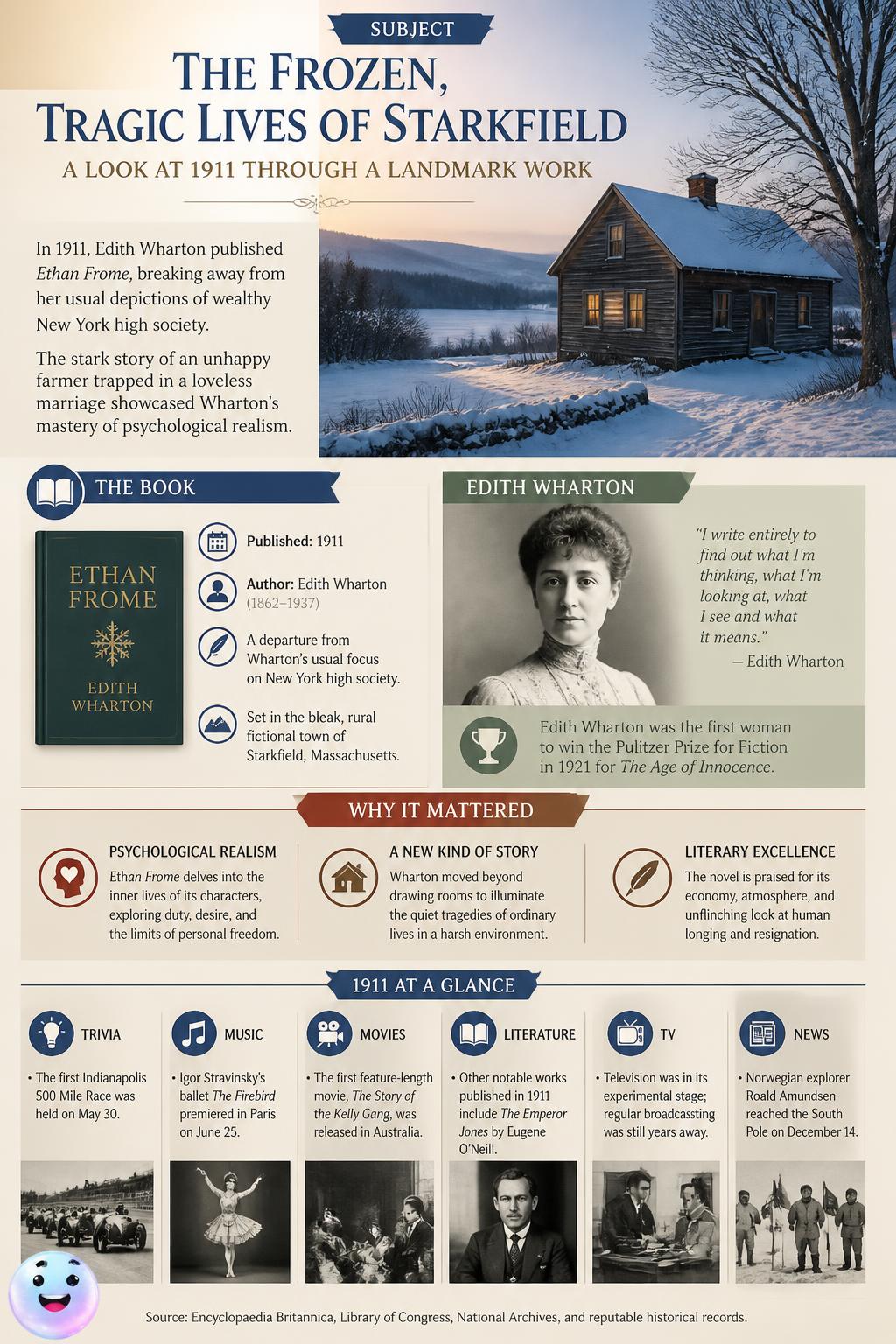 The frozen, tragic lives of Starkfield