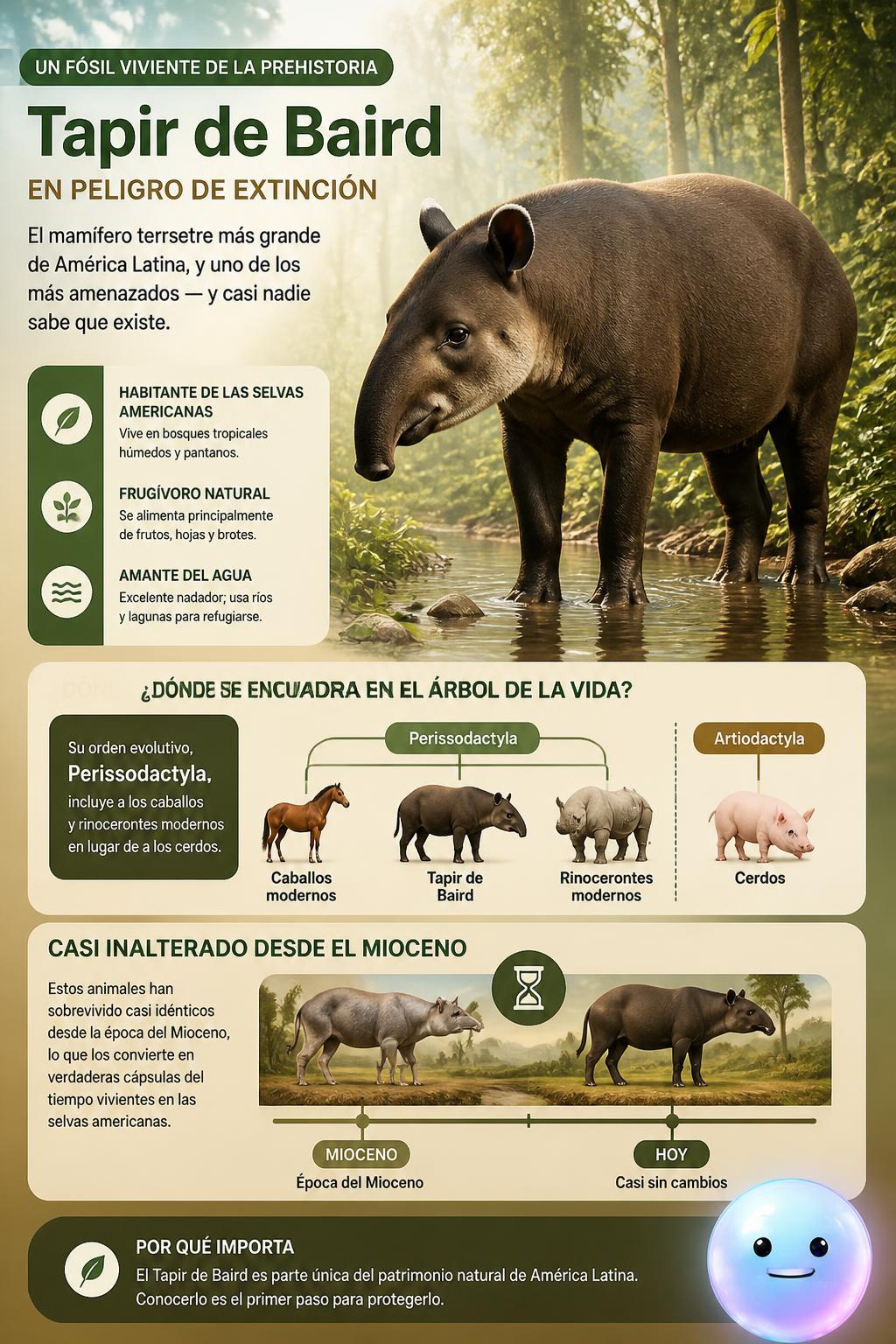 Un fósil viviente de la prehistoria