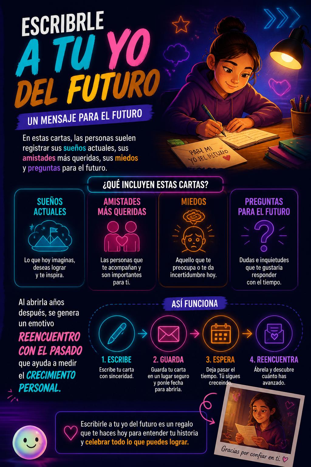 Escribirle a tu yo del futuro