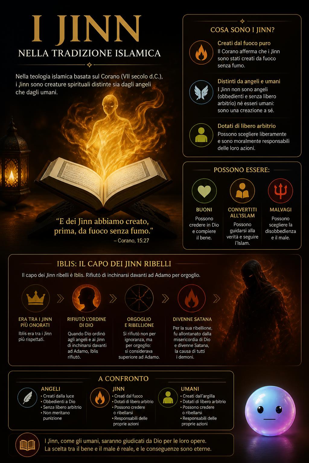 I Jinn della tradizione islamica