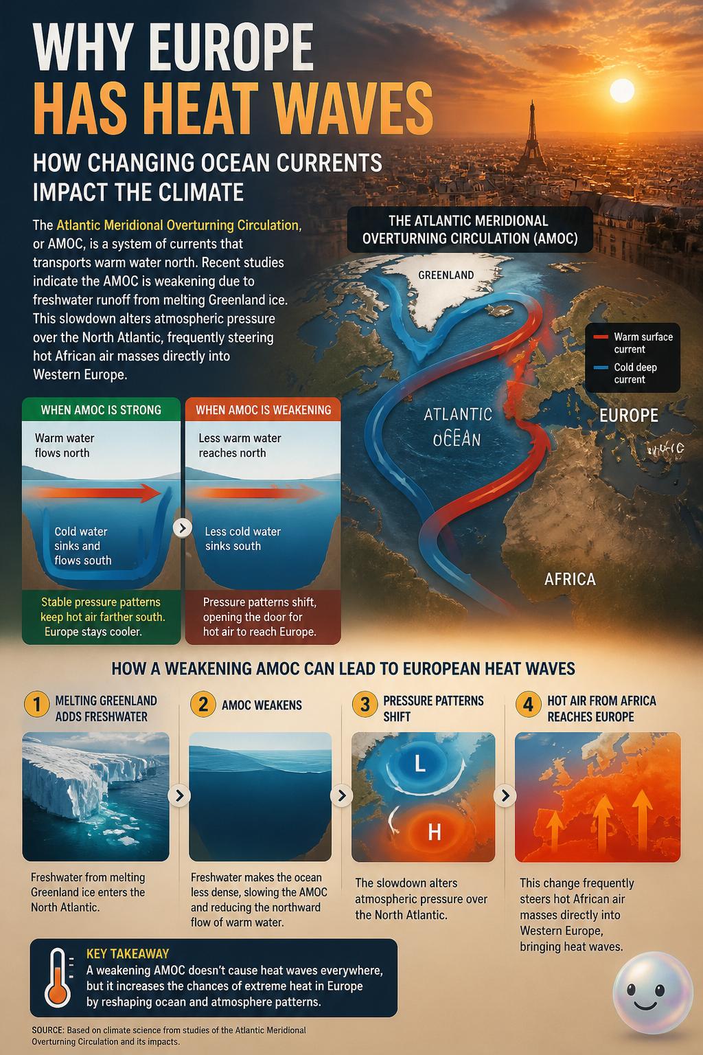 How changing ocean currents impact the climate