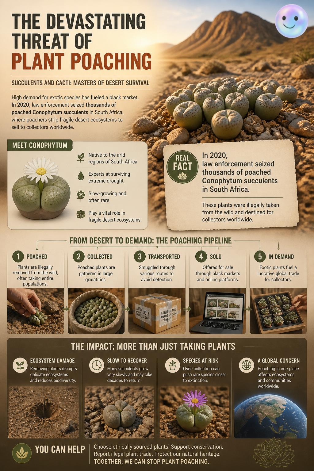 The devastating threat of plant poaching