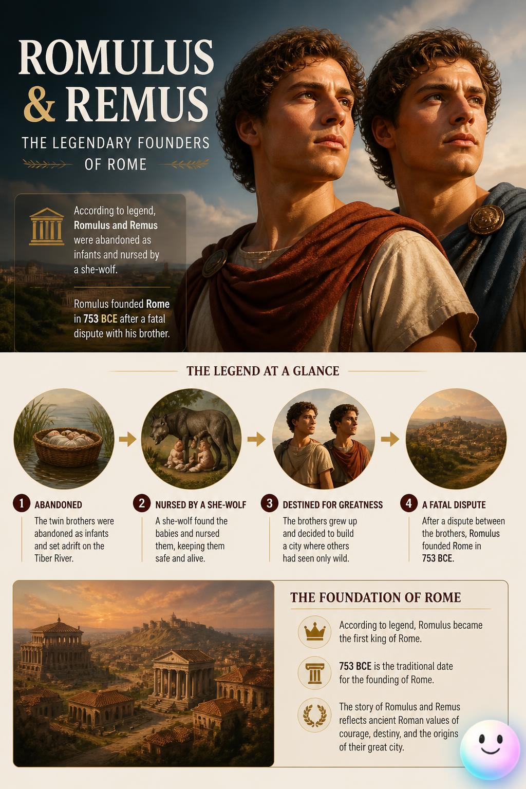 The legendary founders of Rome