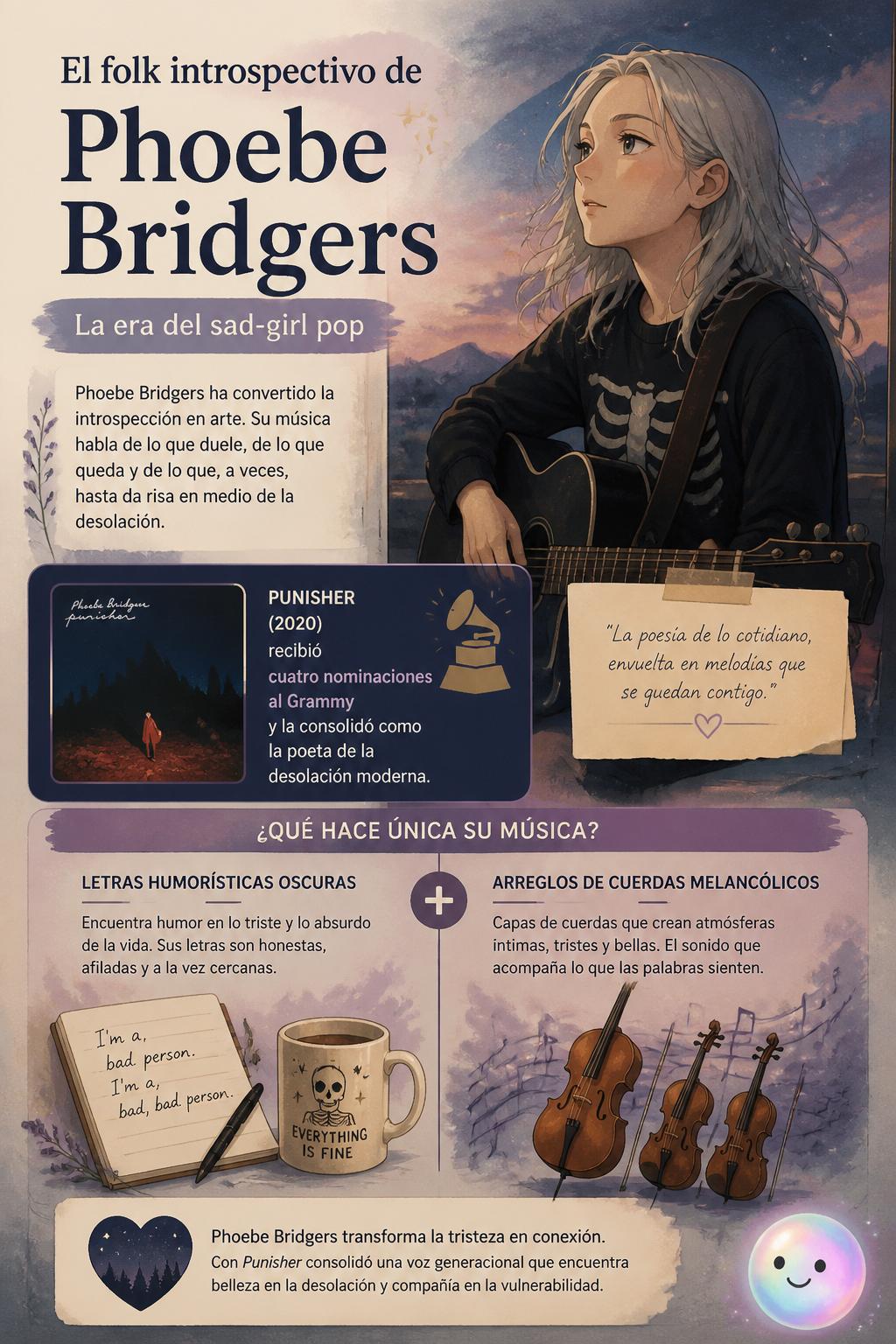 El folk introspectivo de Phoebe Bridgers