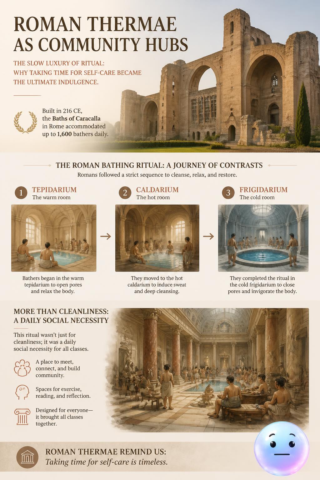 Roman Thermae as community hubs