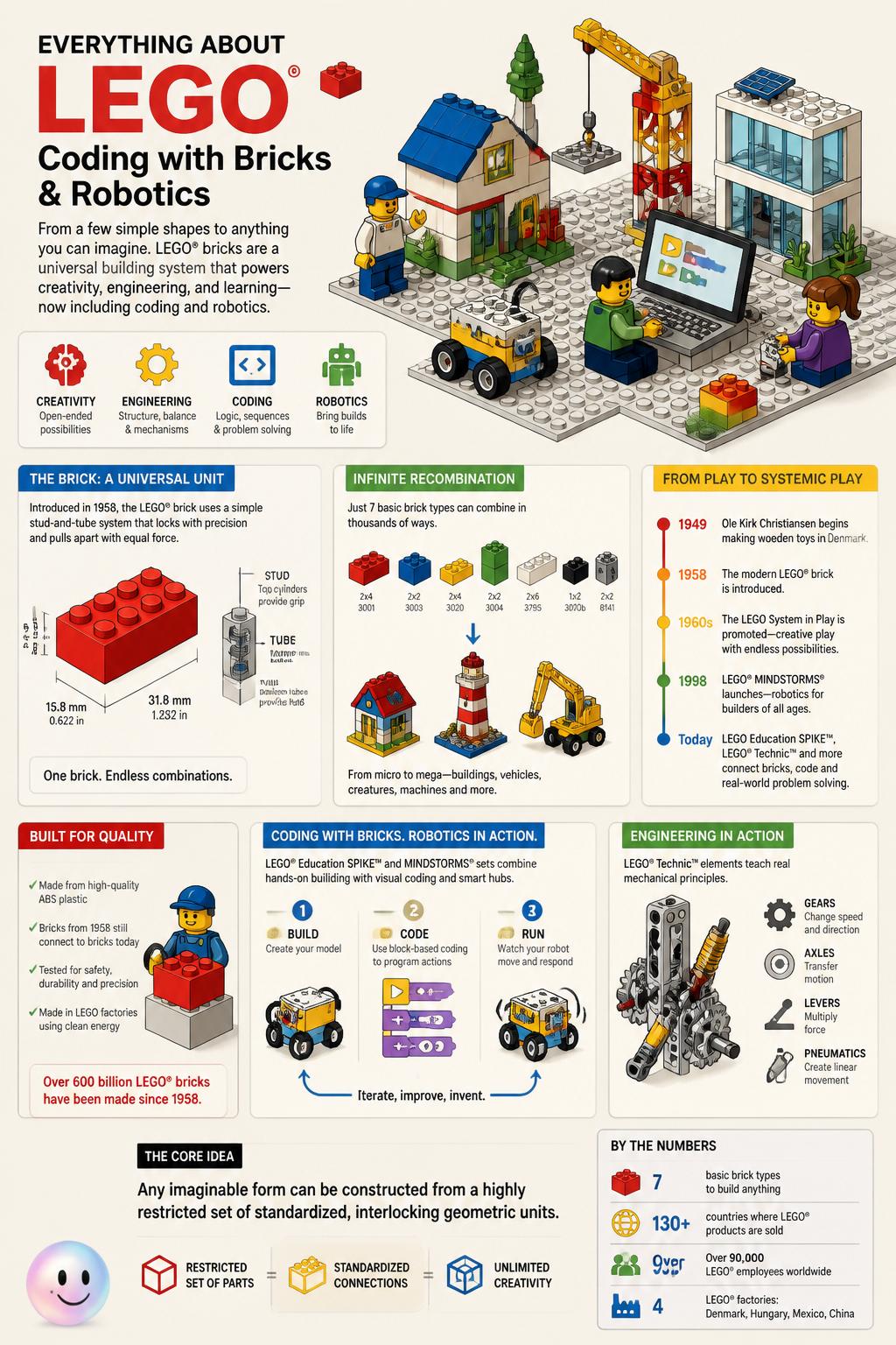 Coding with bricks and robotics