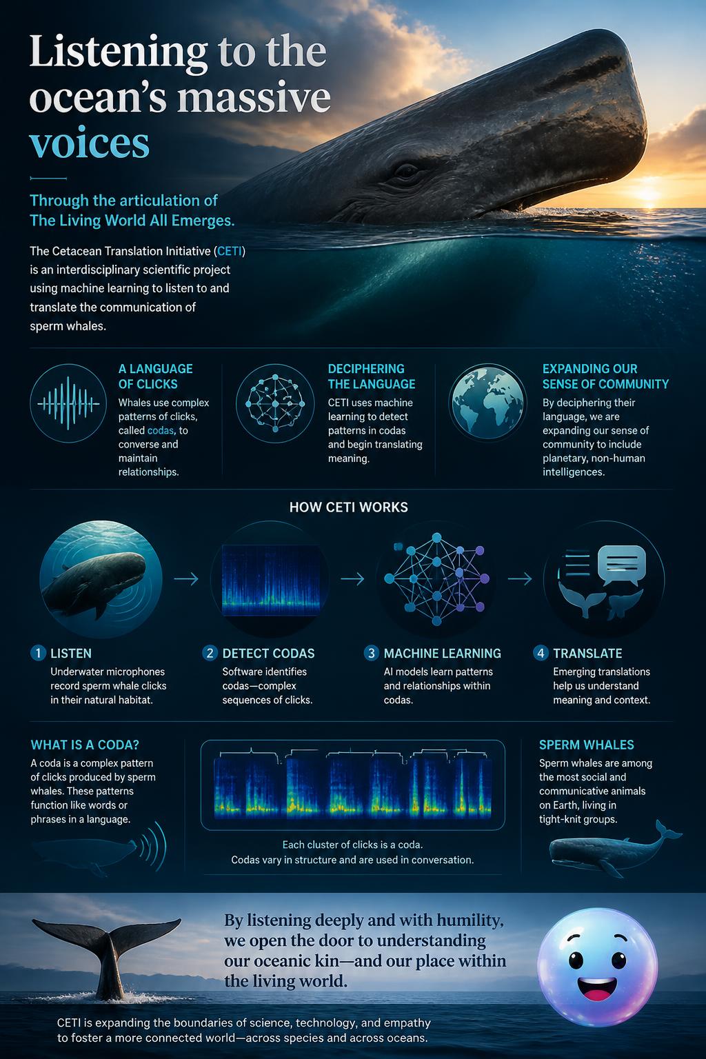 Listening to the ocean's massive voices