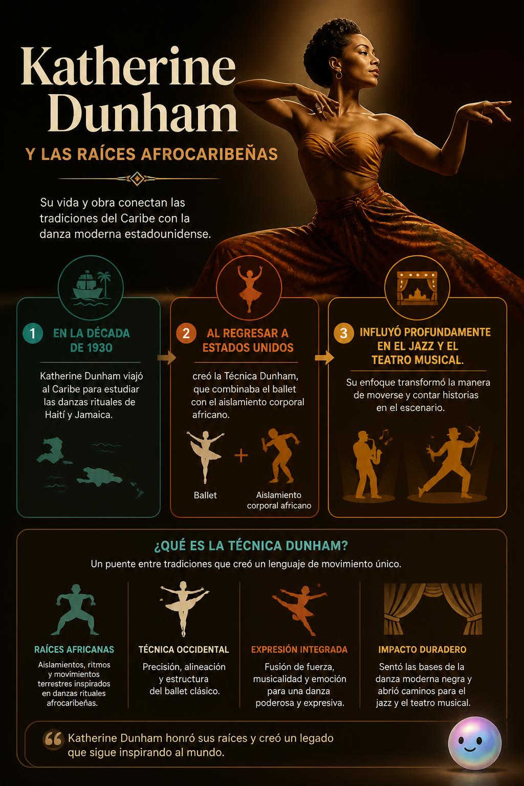 Katherine Dunham y las raíces afrocaribeñas