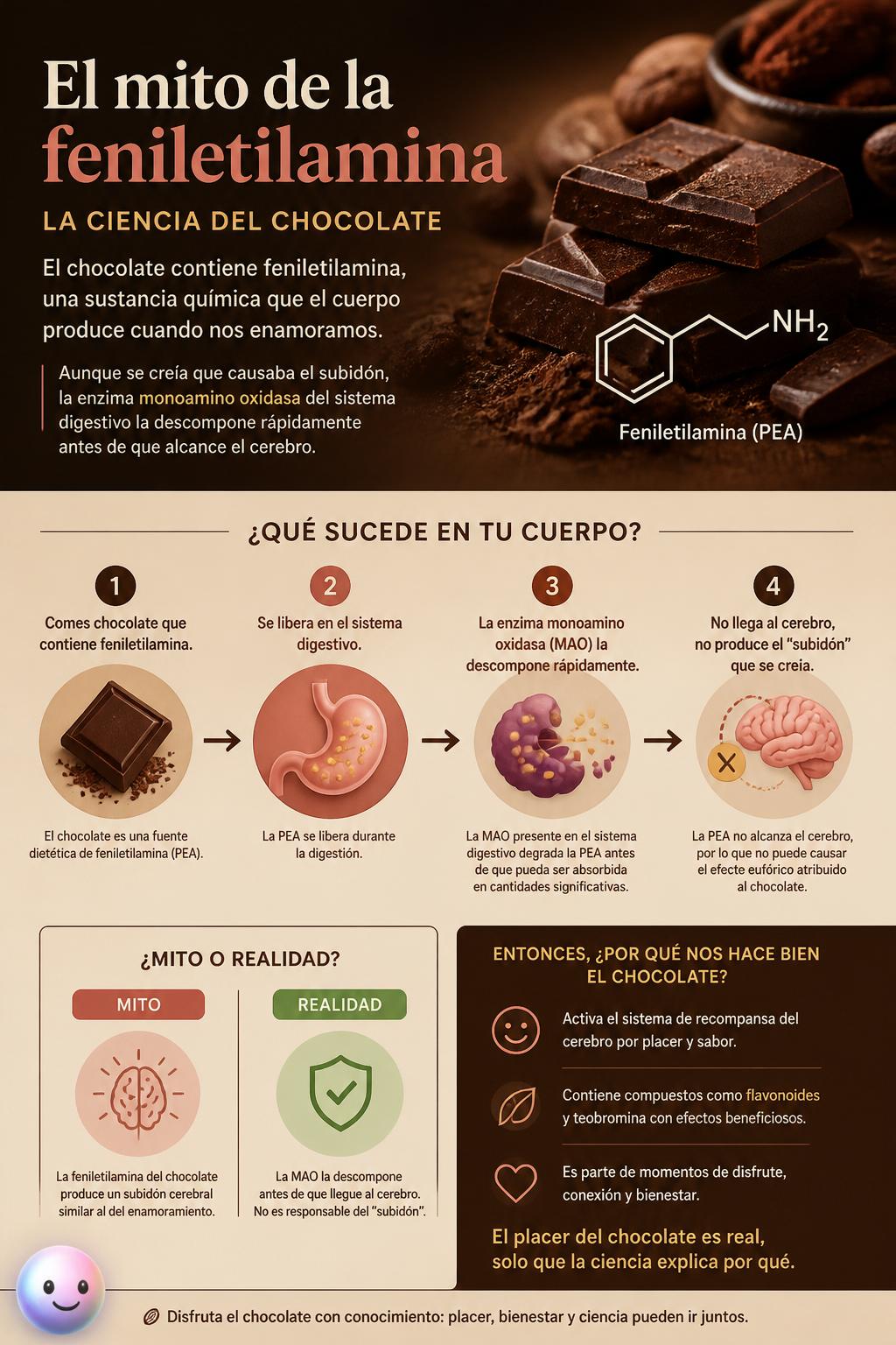 El mito de la feniletilamina
