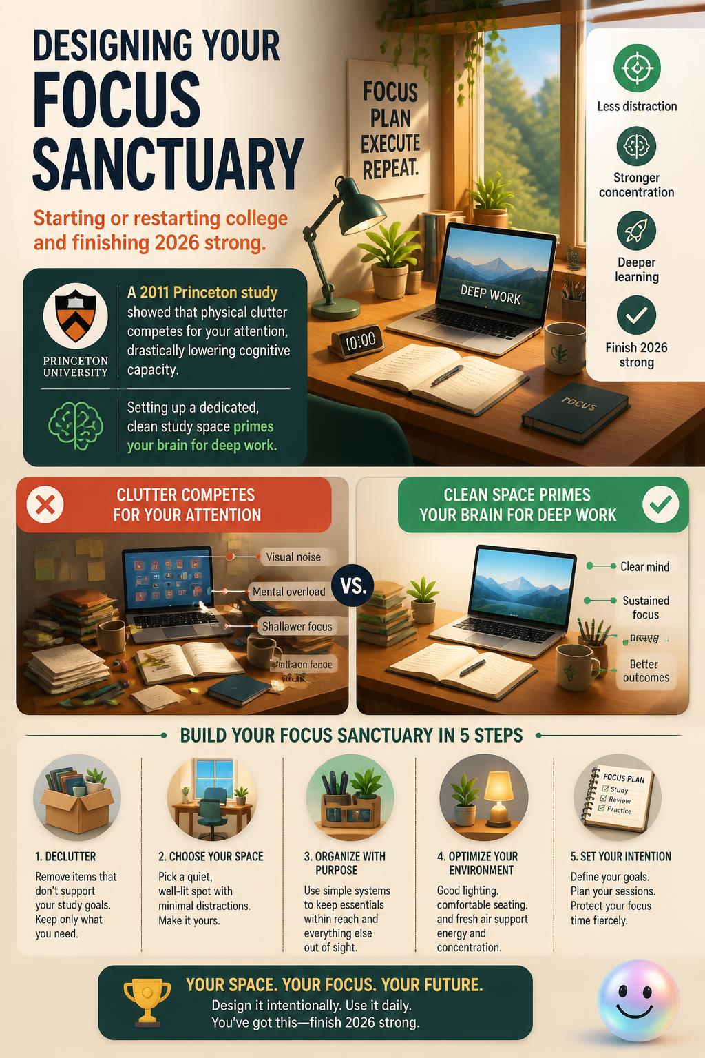 Designing your focus sanctuary
