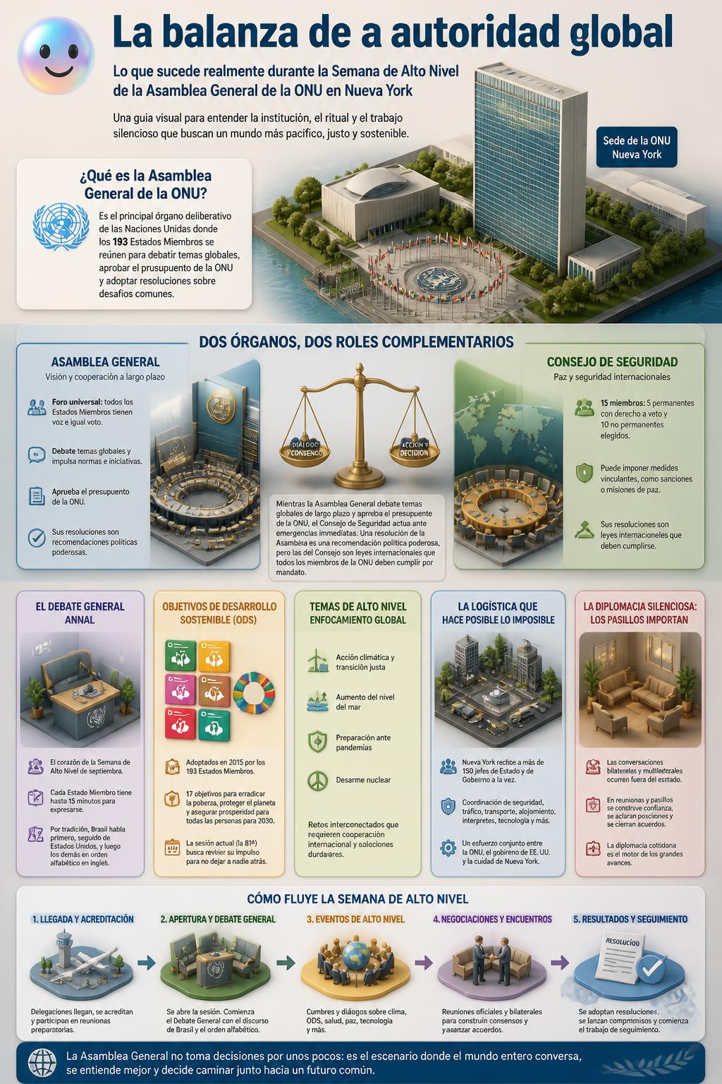 La balanza de la autoridad global