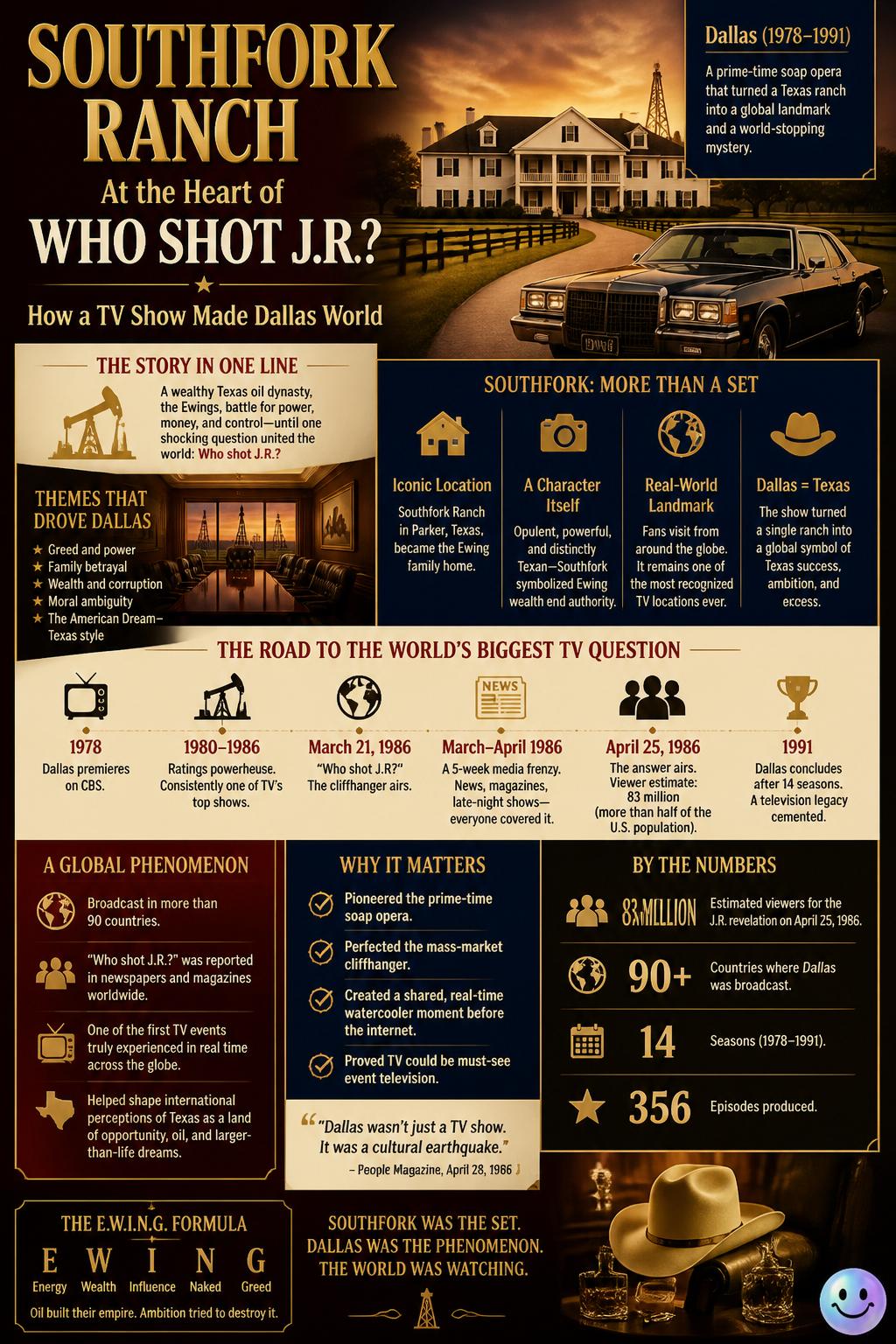 How Southfork Ranch became a landmark