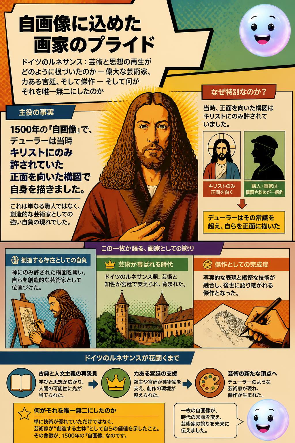 自画像に込めた画家のプライド
