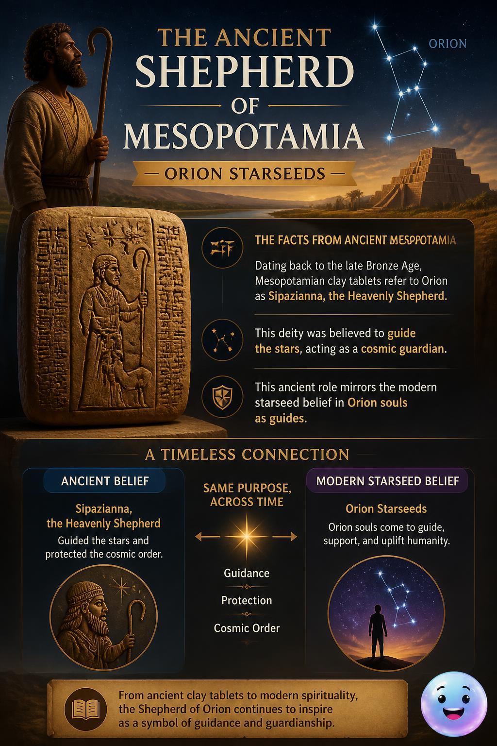 The ancient shepherd of Mesopotamia