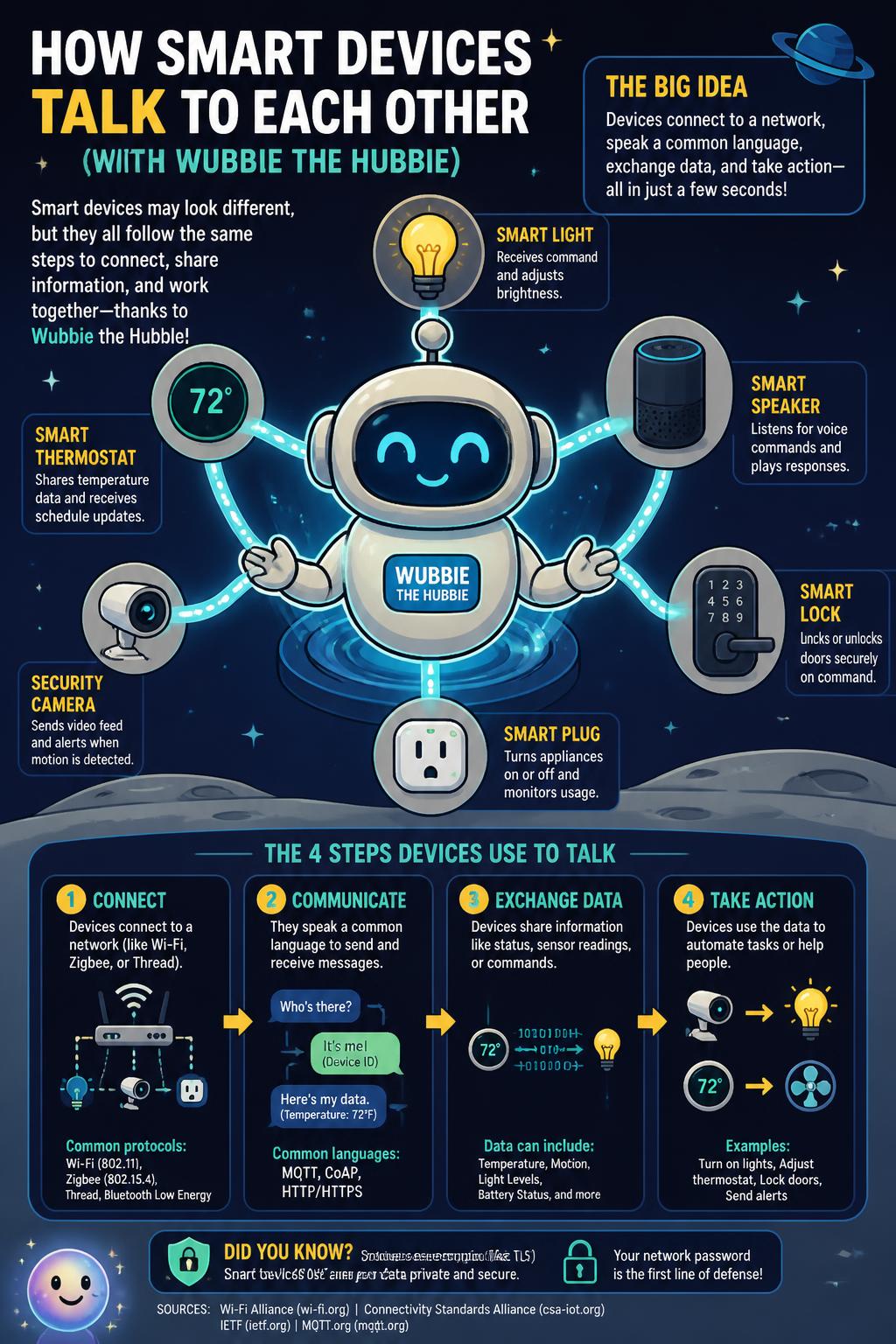 How smart devices talk to each other