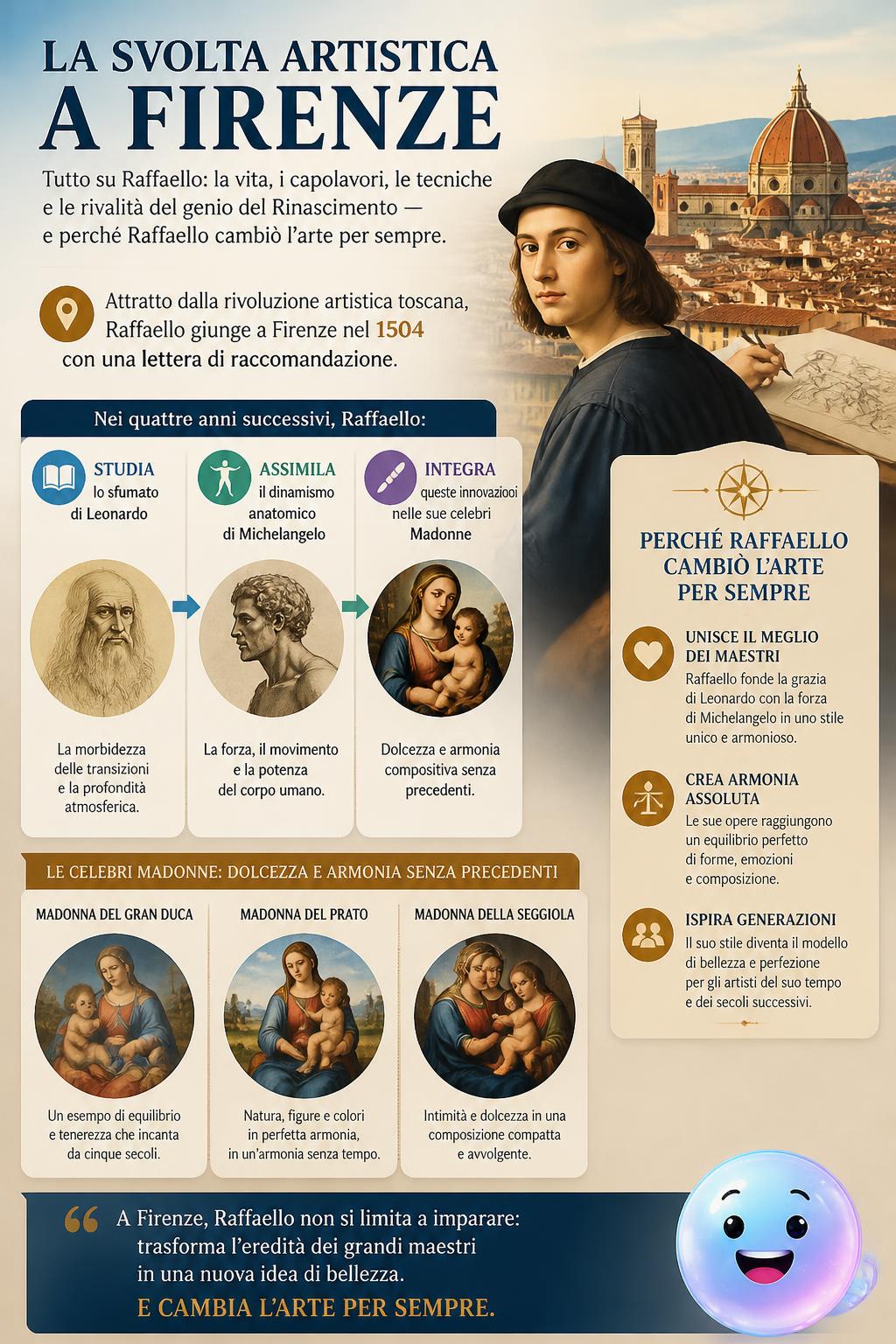 La svolta artistica a Firenze