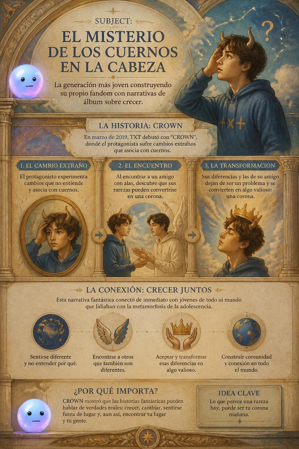 El misterio de los cuernos en la cabeza