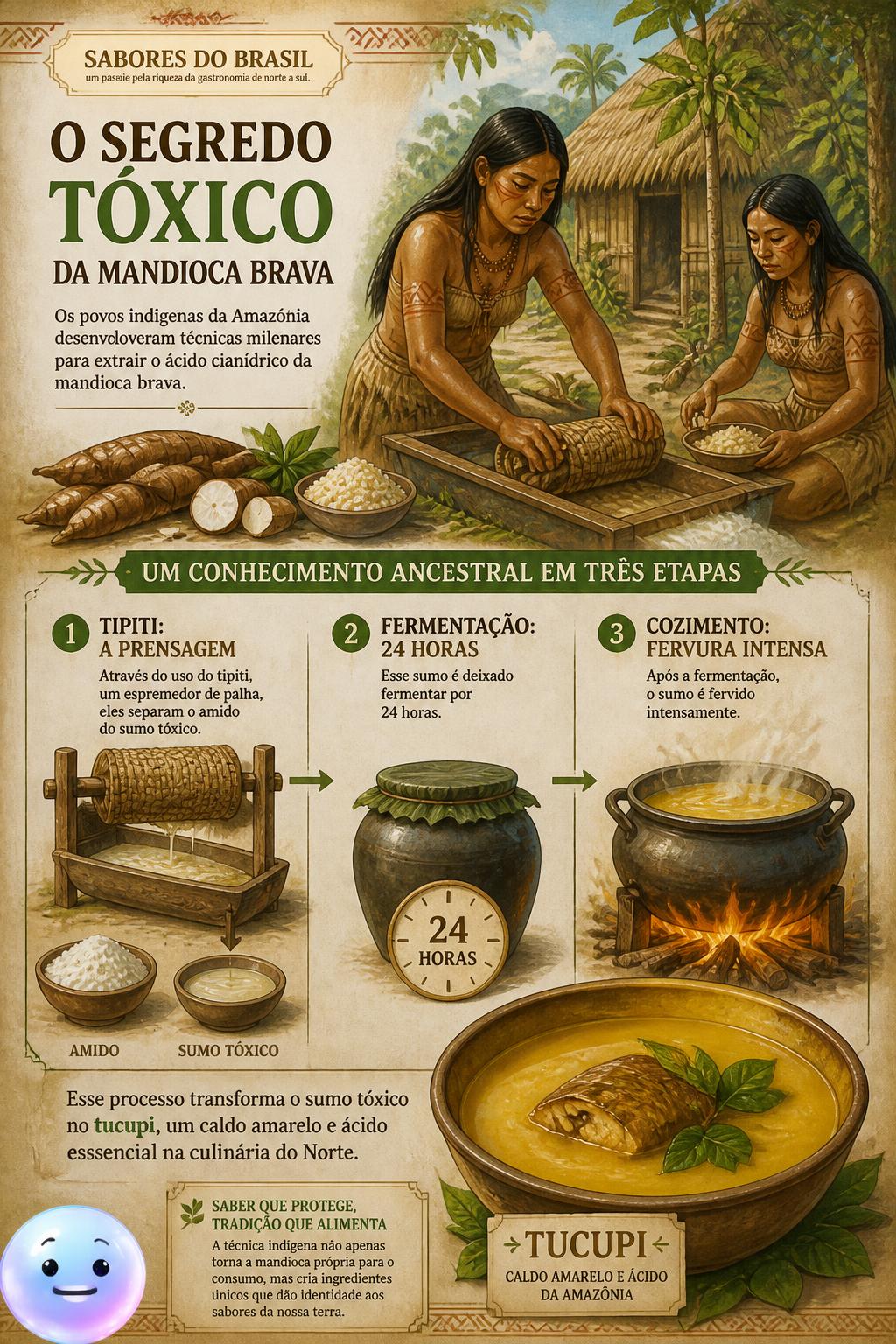 O segredo tóxico da mandioca brava