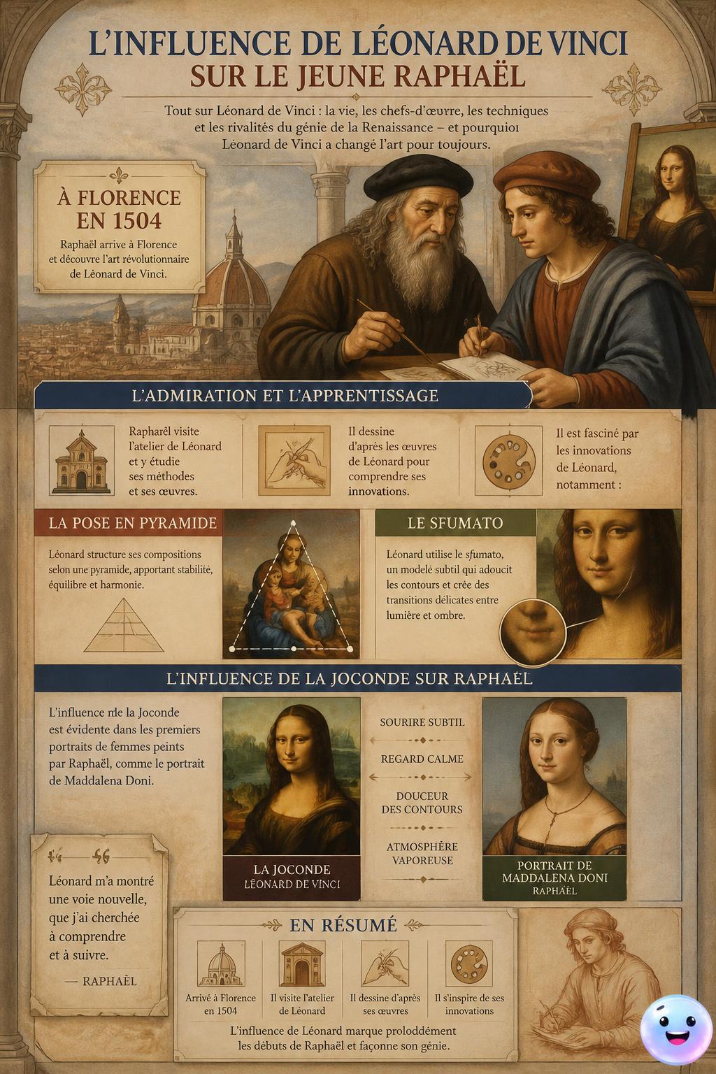 L'influence sur le jeune Raphaël