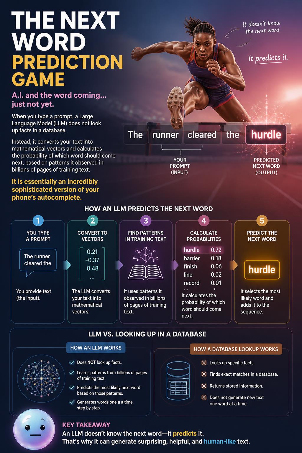 The next-word prediction game