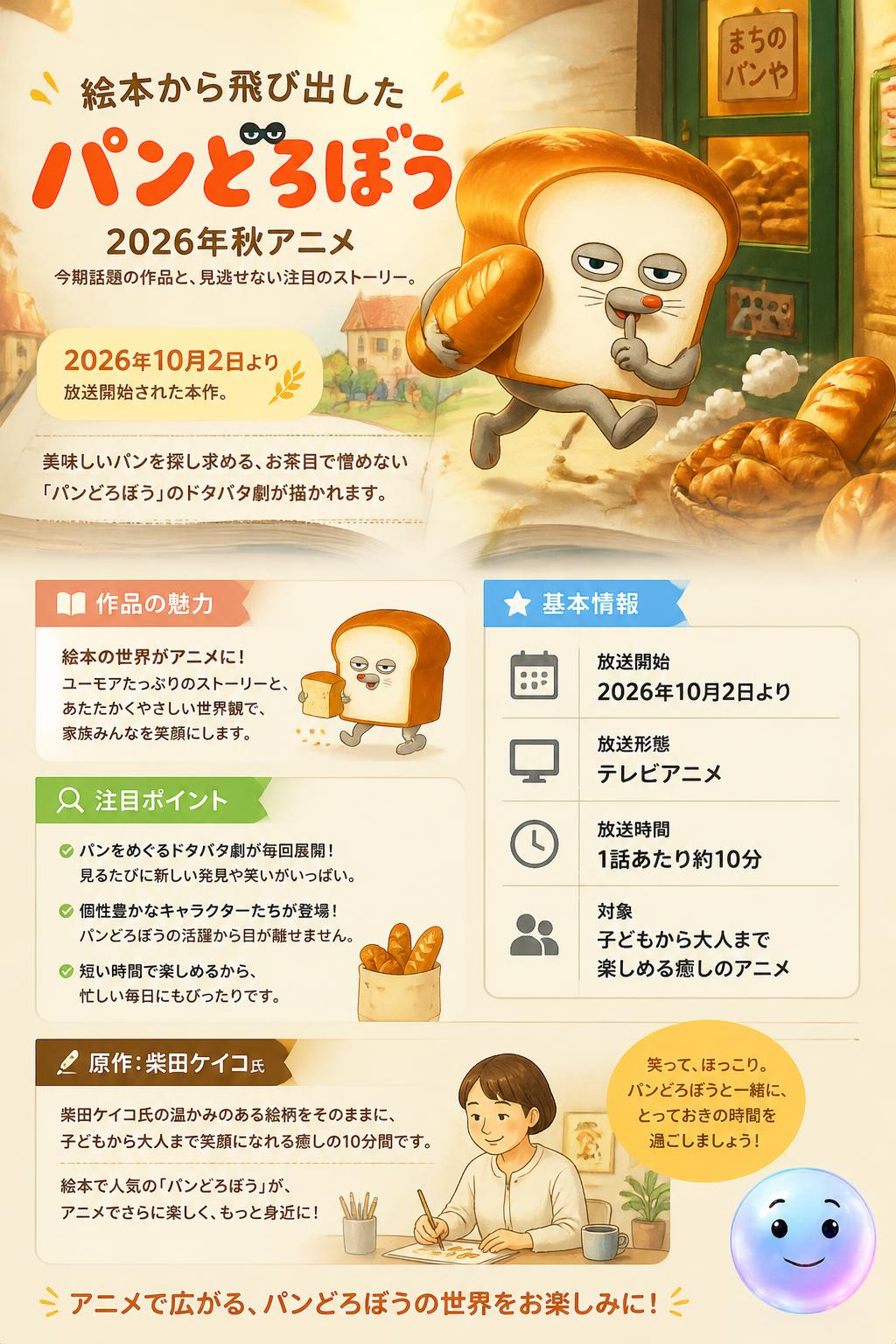 絵本から飛び出したパンどろぼう