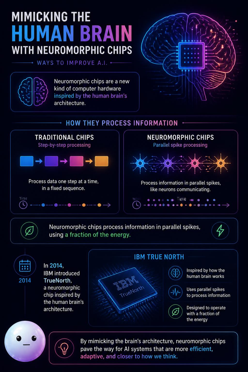 Mimicking the human brain with neuromorphic chips
