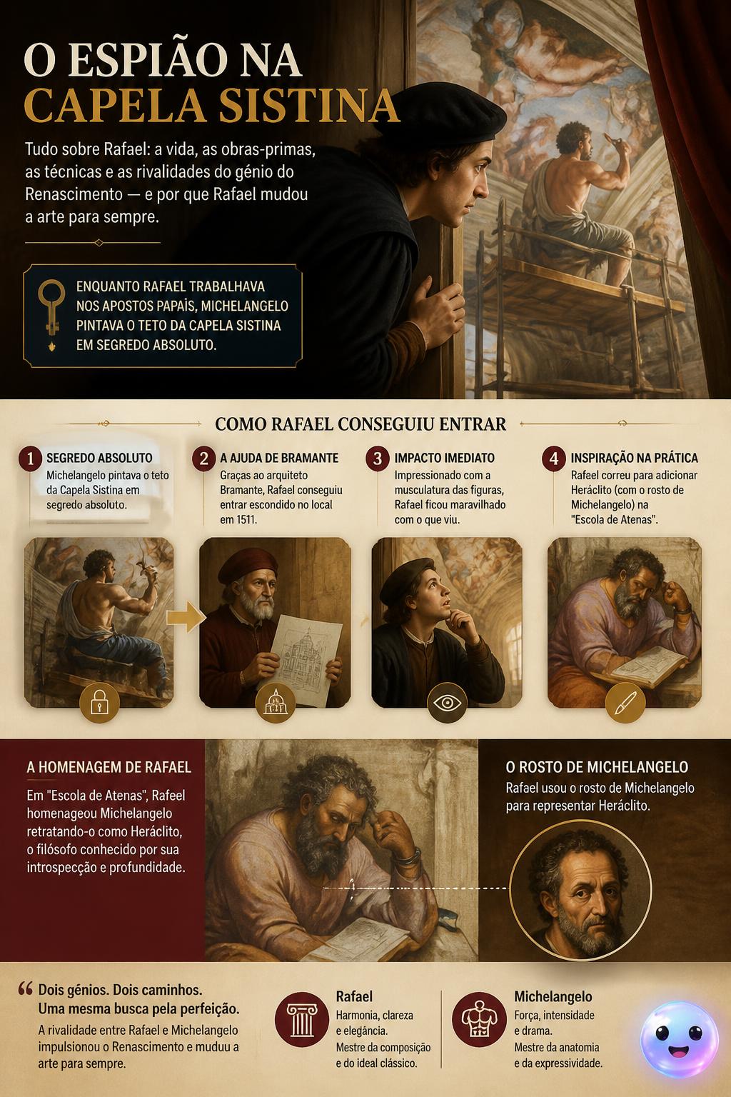 O espião na Capela Sistina
