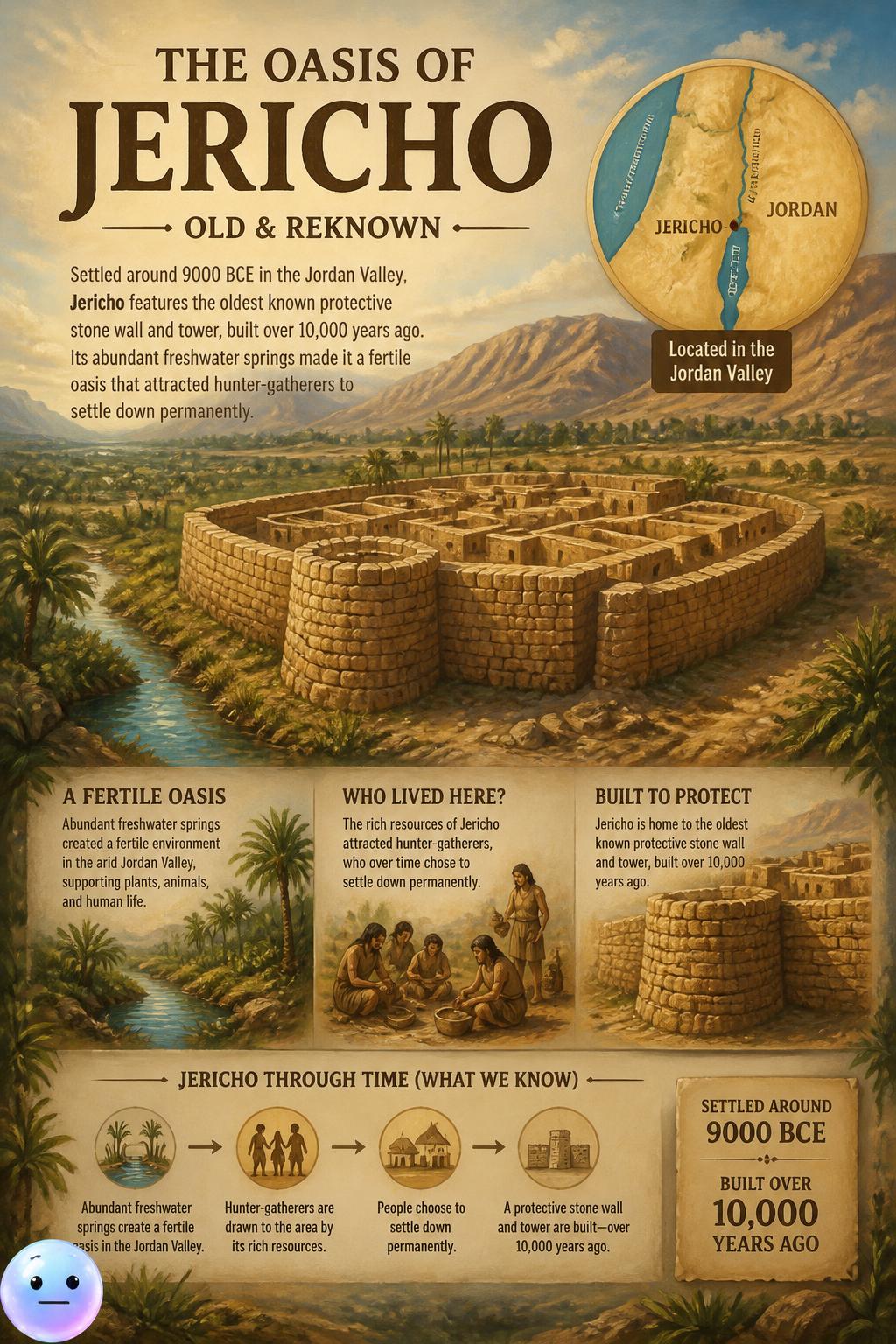 The oasis of Jericho