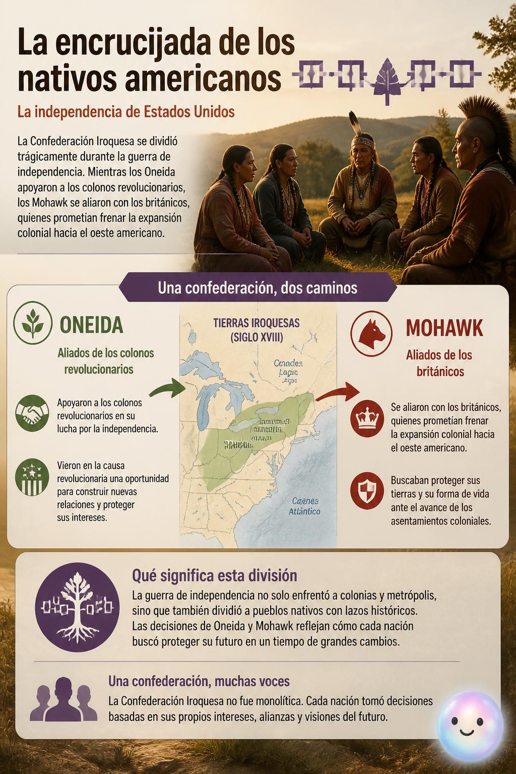 La encrucijada de los nativos americanos