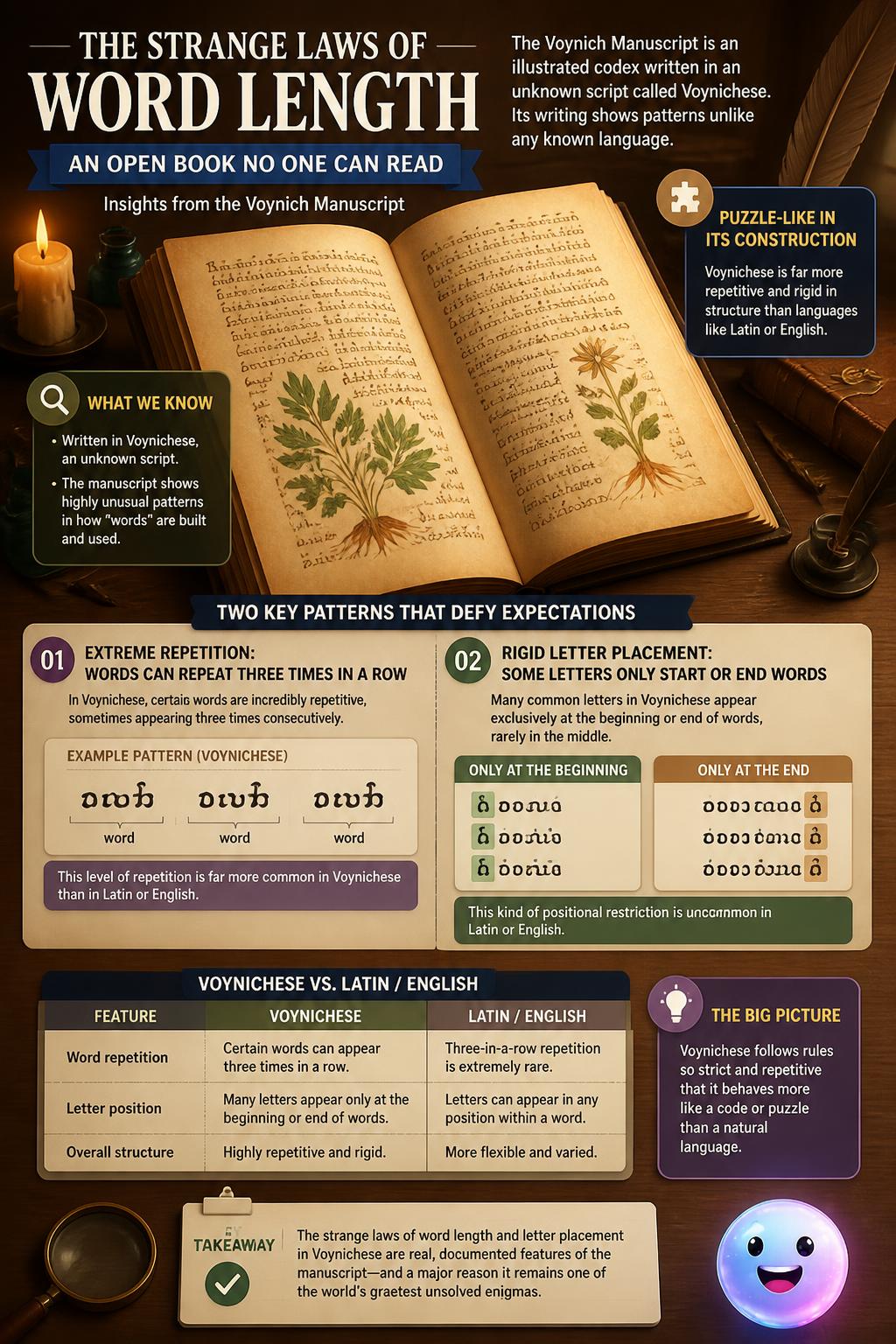 The strange laws of word length