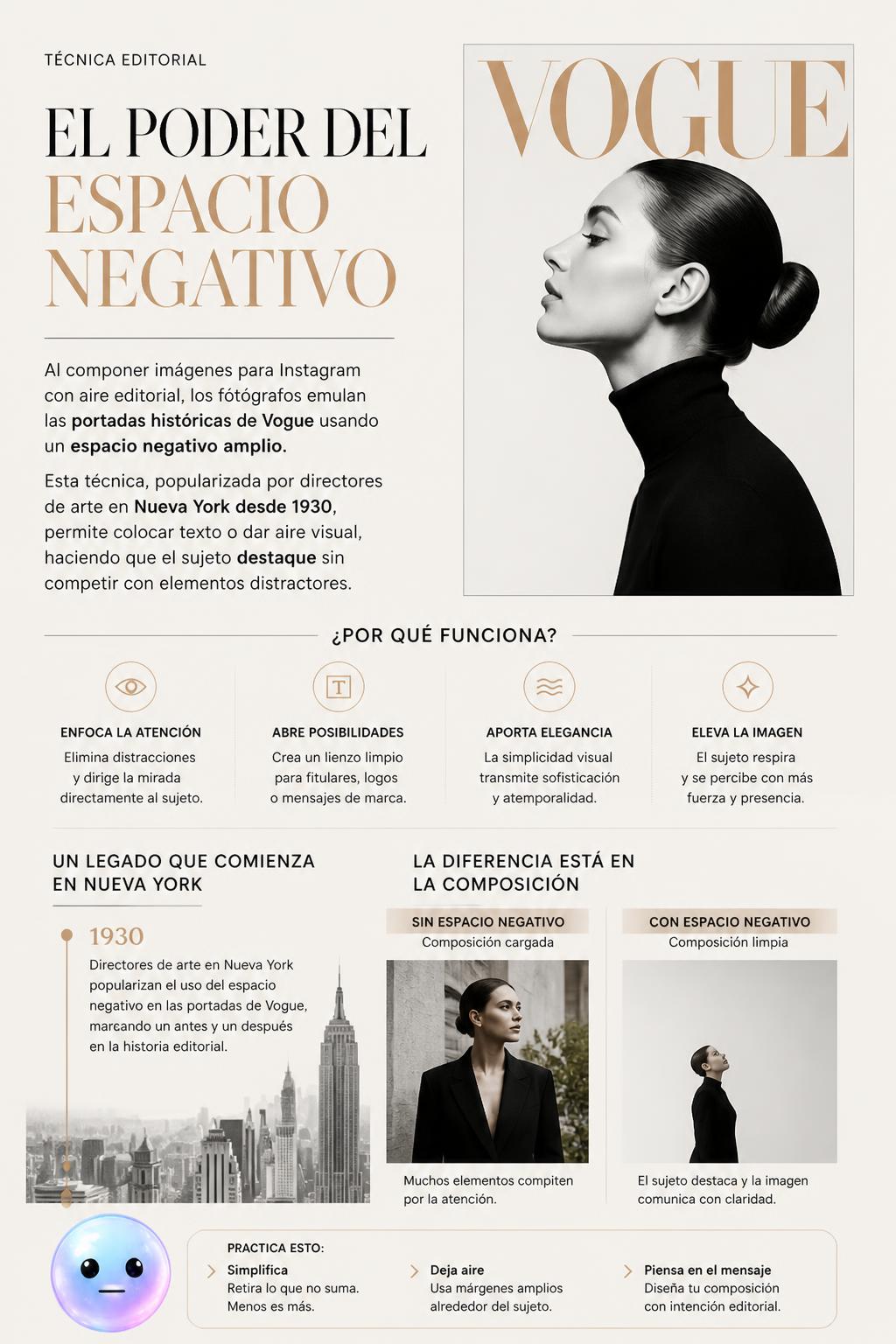 El encuadre de revista