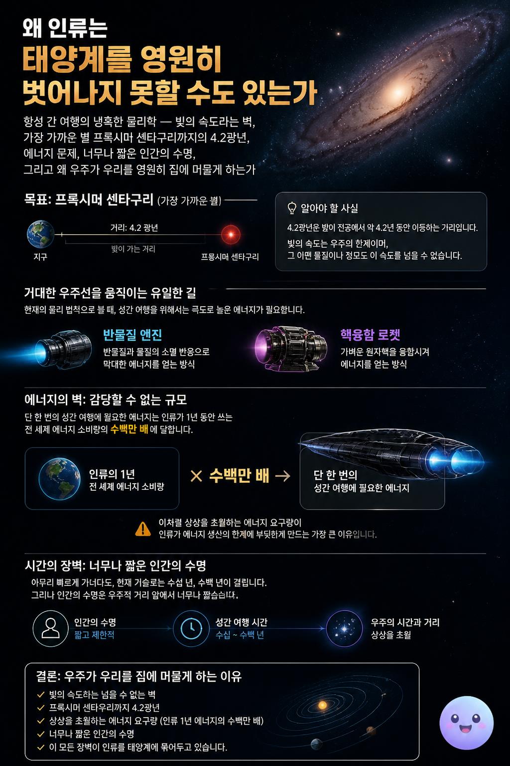 성간 우주선 가속에 필요한 행성 규모의 에너지