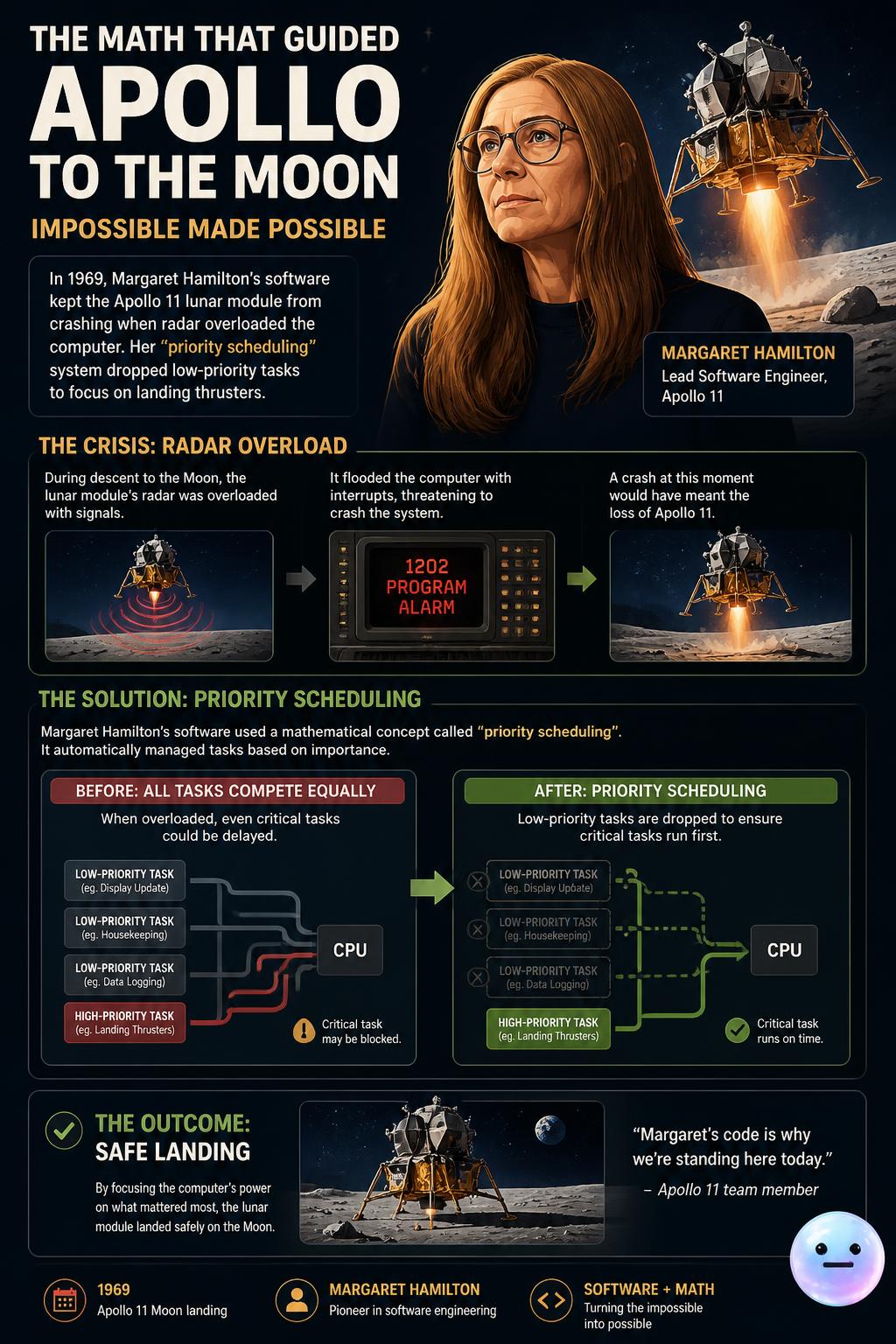 The math that guided Apollo to the Moon