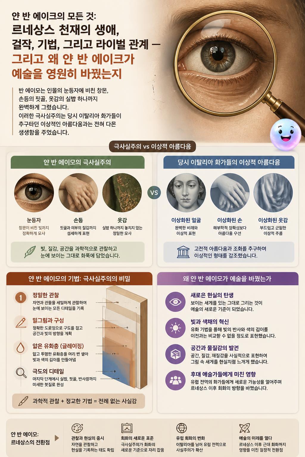 돋보기로 보아야 보이는 극사실적 디테일